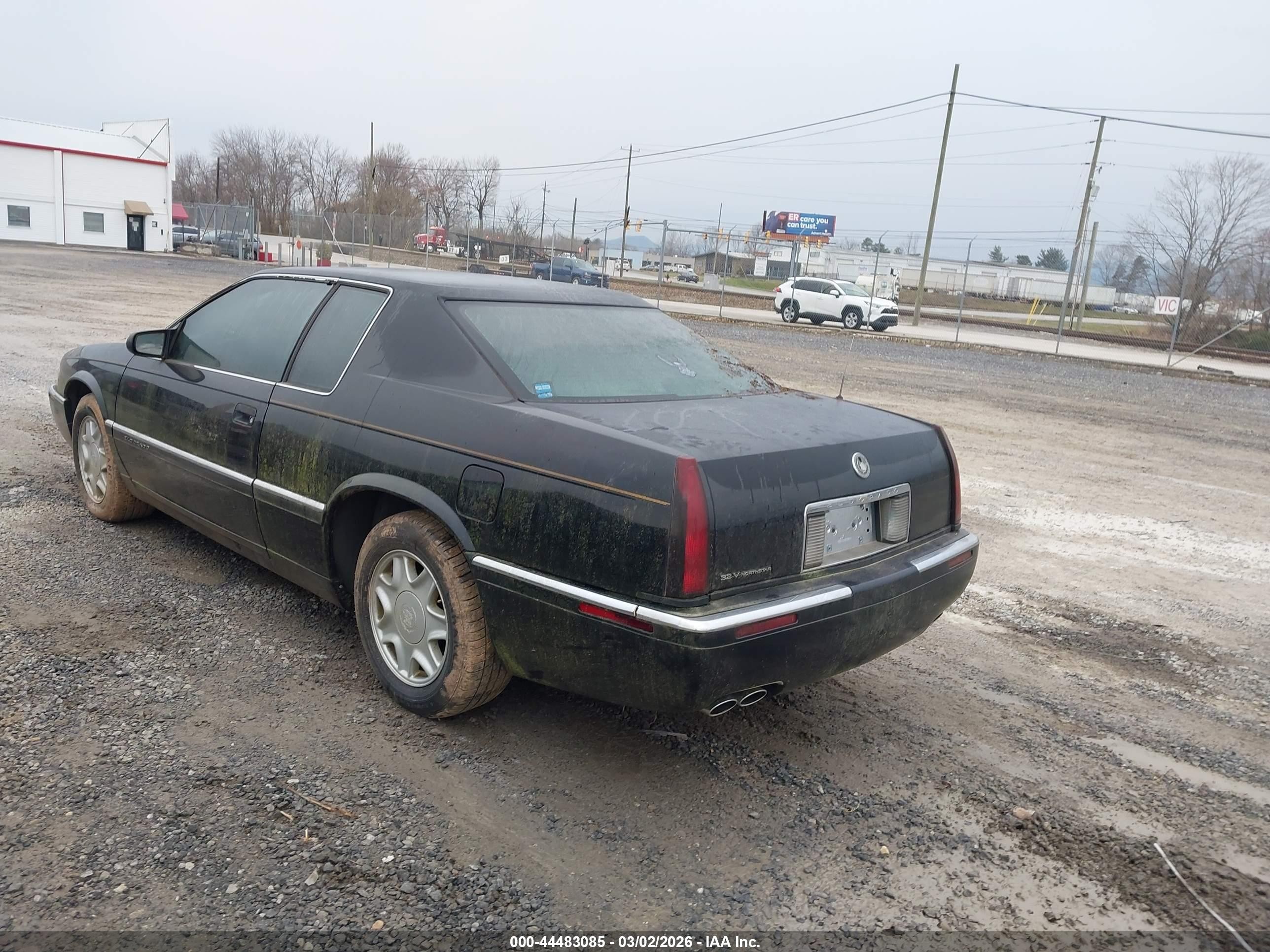 1998 Cadillac Eldorado Standard Черный vin: 1G6EL12Y2WU613876