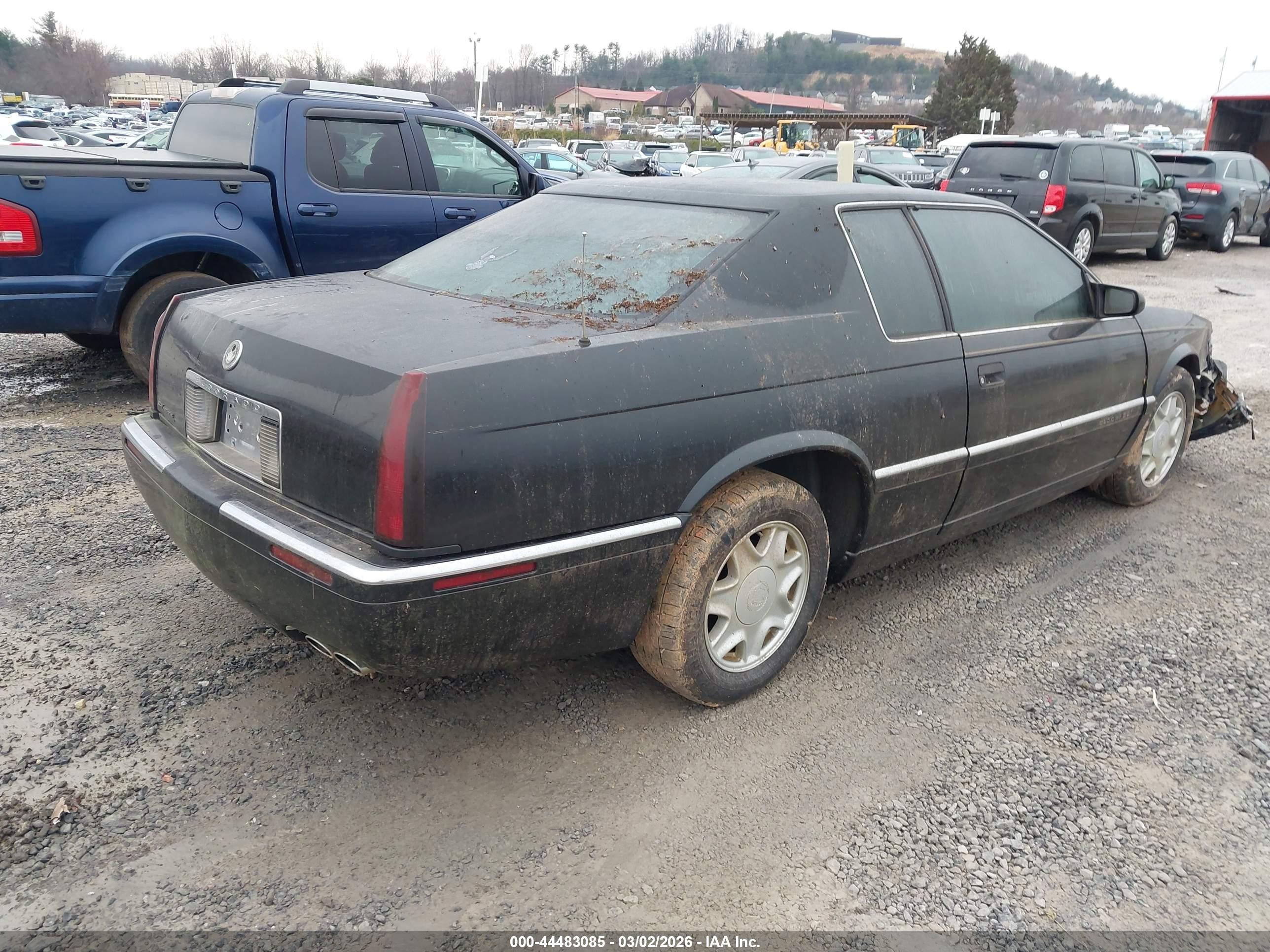 1998 Cadillac Eldorado Standard Черный vin: 1G6EL12Y2WU613876
