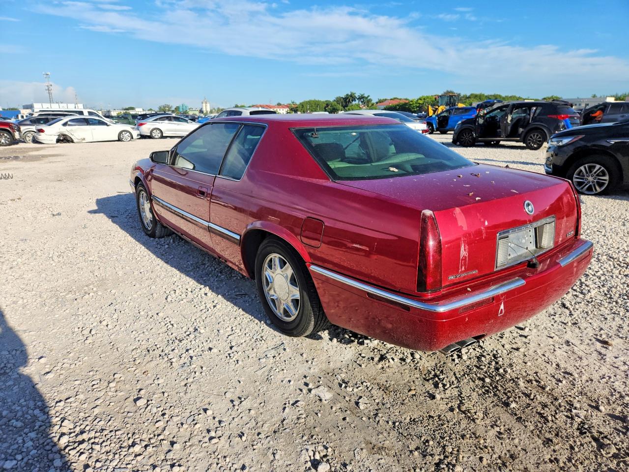 2000 Cadillac Eldorado Esc Burgundy vin: 1G6EL12Y2YB703463