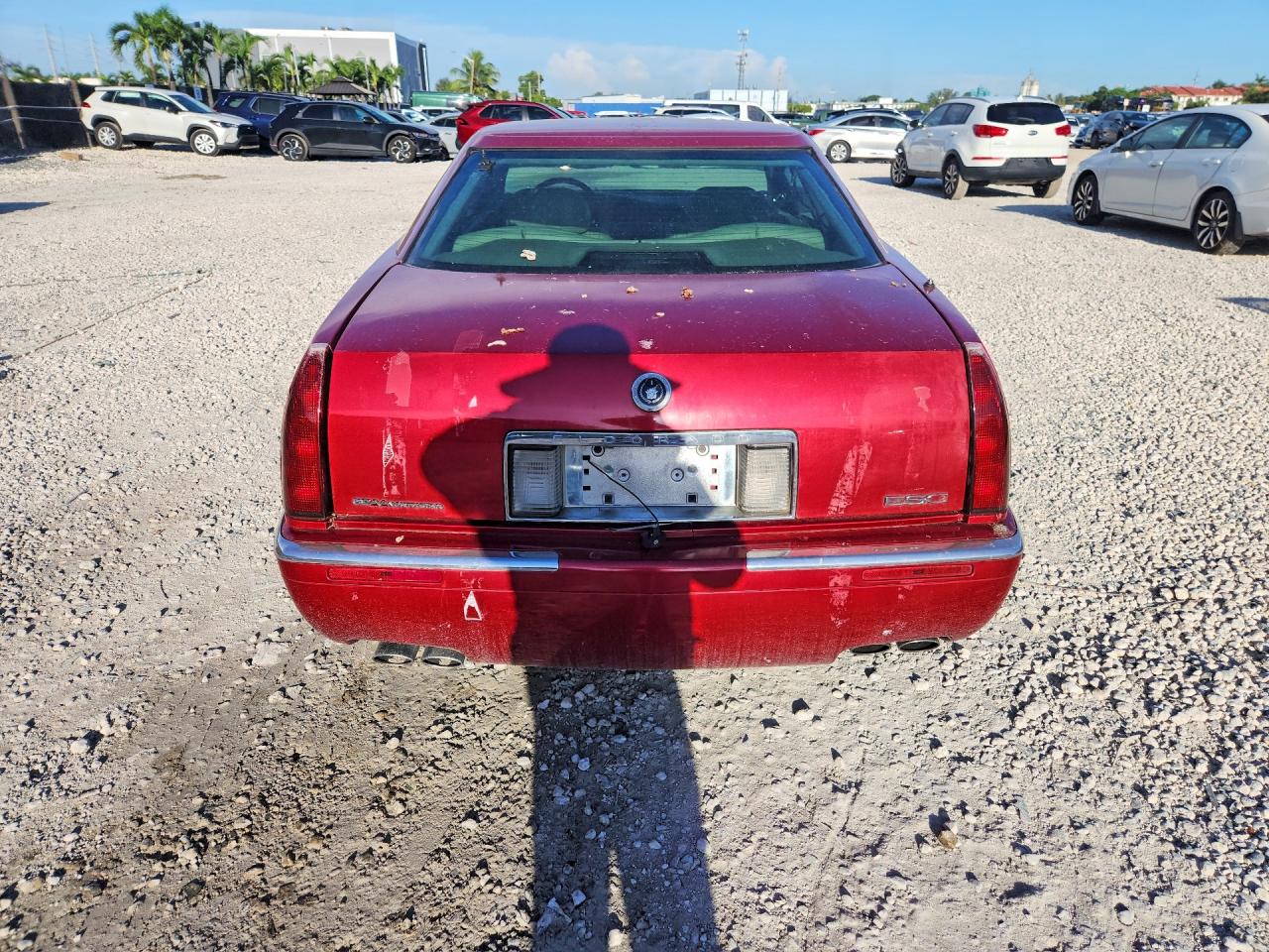 2000 Cadillac Eldorado Esc Burgundy vin: 1G6EL12Y2YB703463