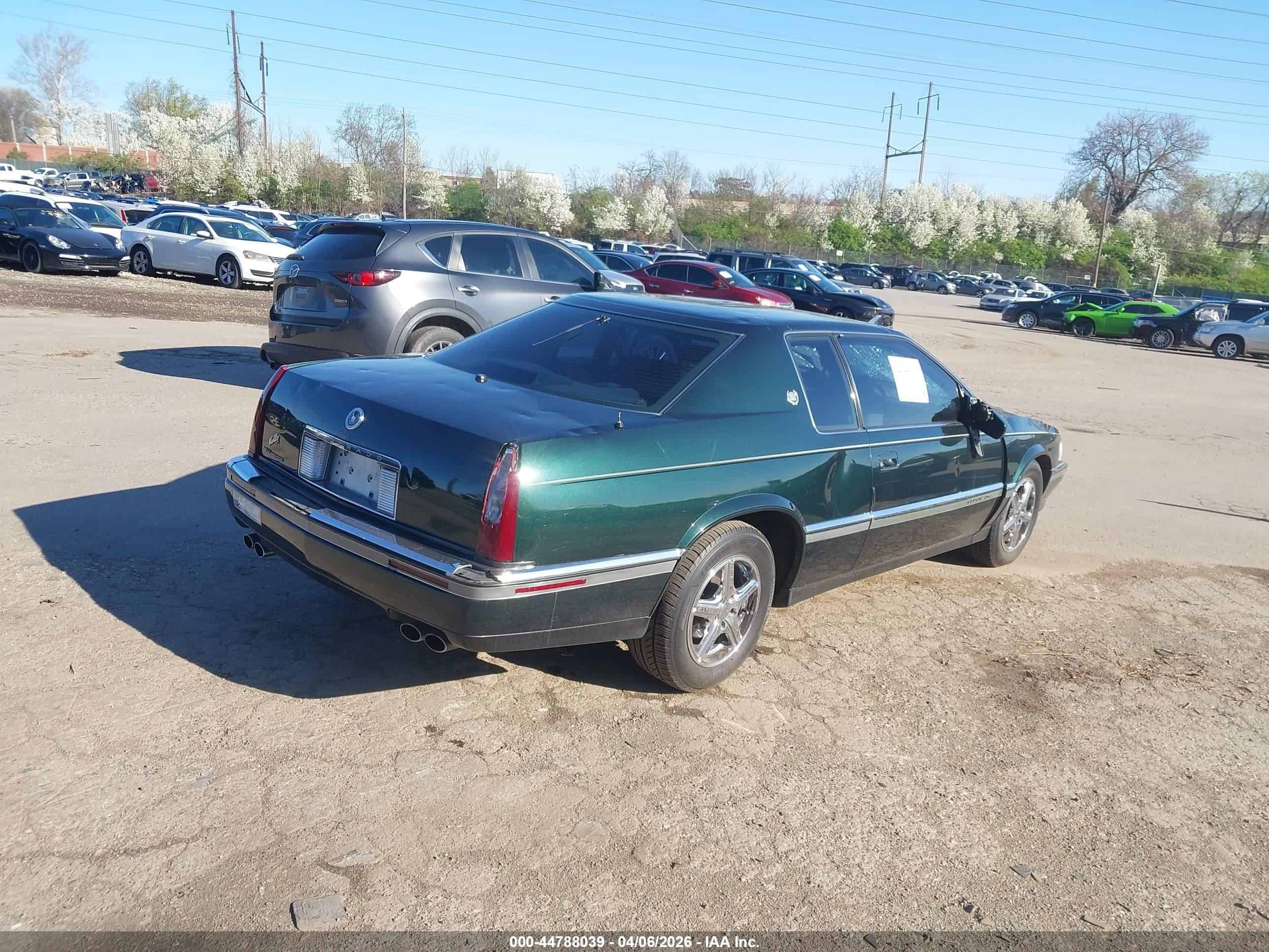 1993 Cadillac Eldorado Sport Зеленый vin: 1G6EL12Y4PU605800