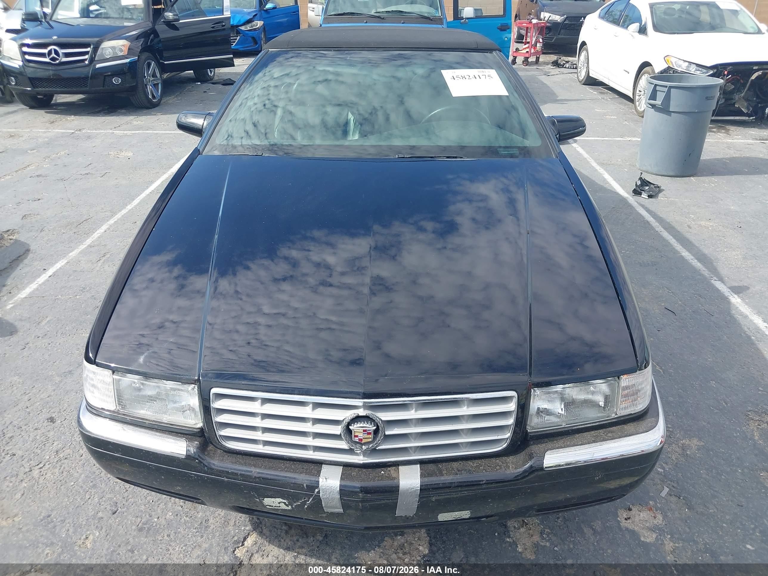 2002 Cadillac Eldorado Esc Black vin: 1G6EL12Y52B101826