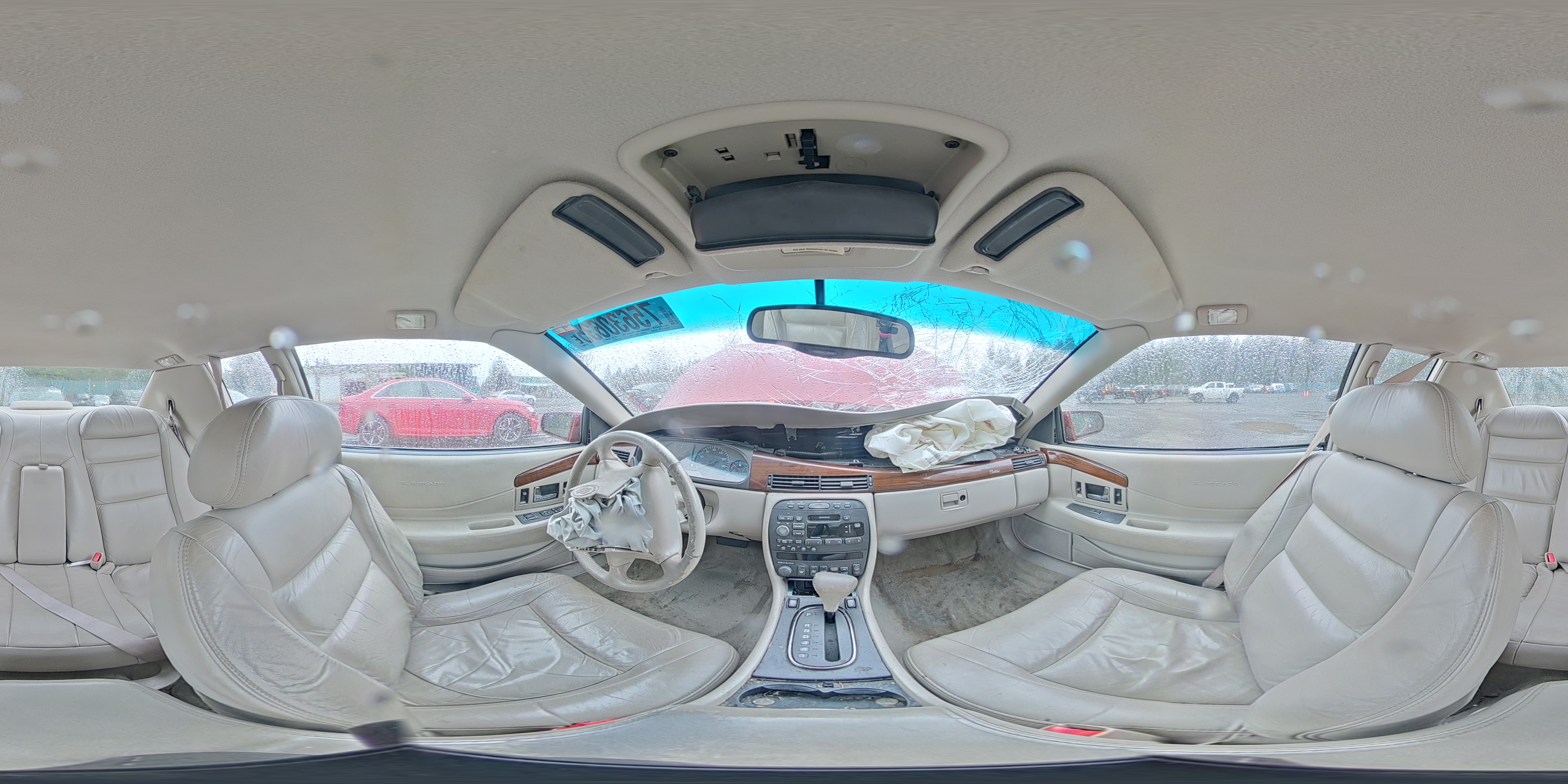 1999 Cadillac Eldorado Red vin: 1G6EL12Y7XU608917
