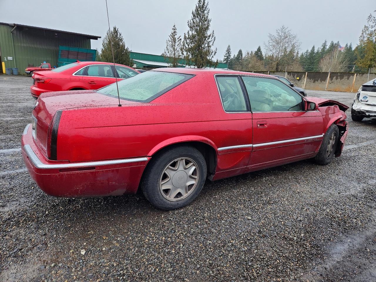 1999 Cadillac Eldorado Red vin: 1G6EL12Y7XU608917