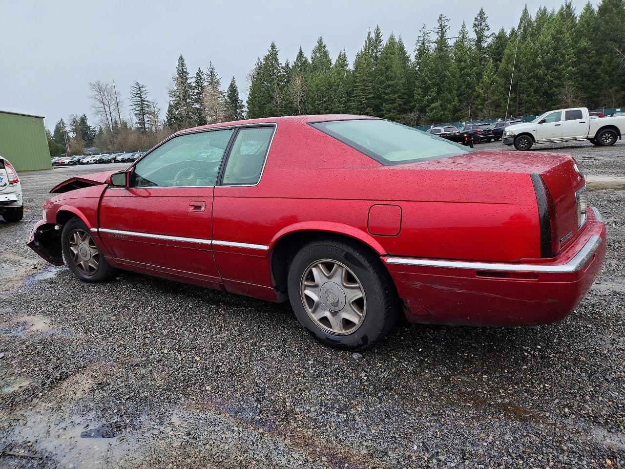 1999 Cadillac Eldorado Red vin: 1G6EL12Y7XU608917