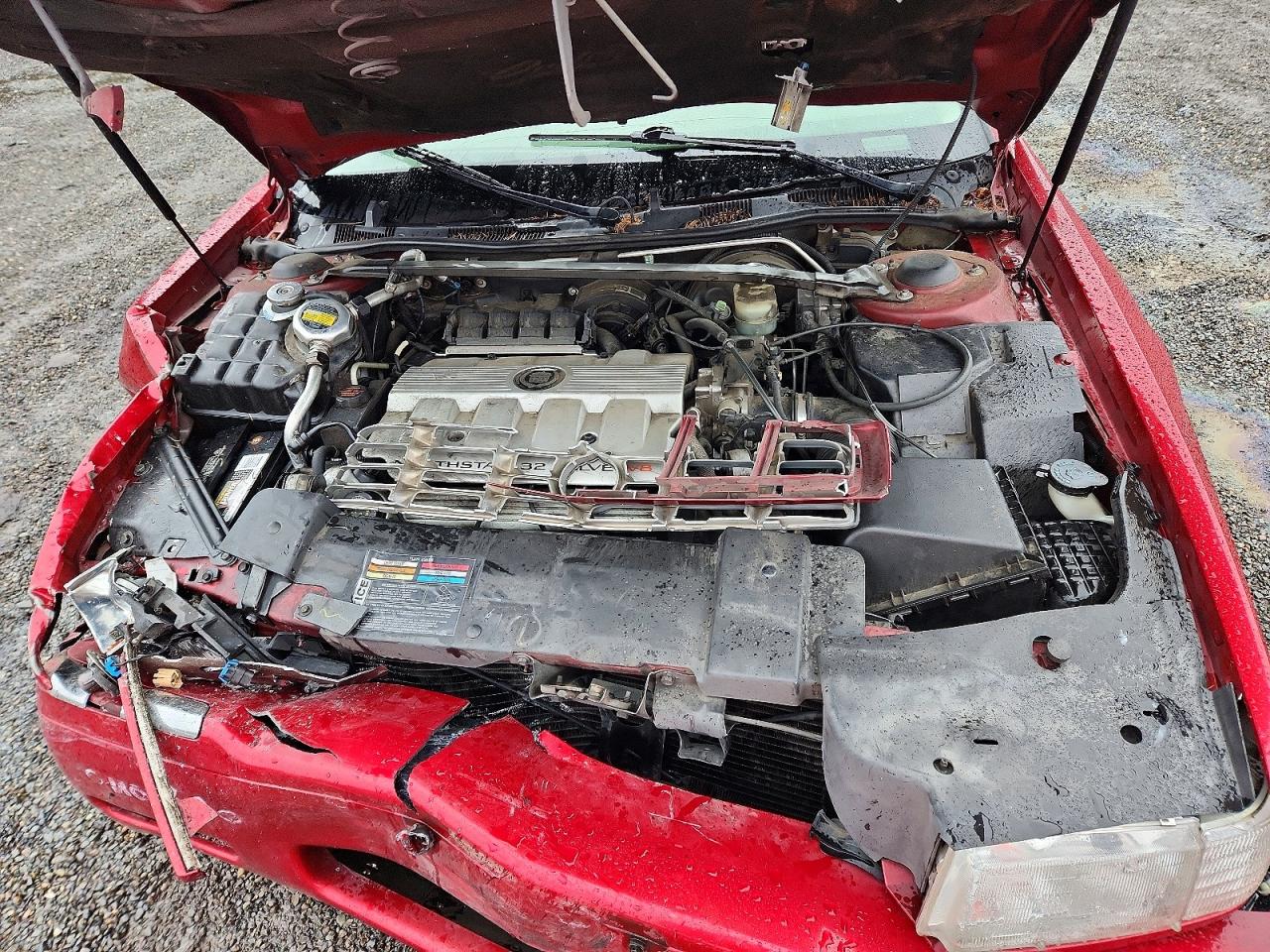 1999 Cadillac Eldorado Red vin: 1G6EL12Y7XU608917