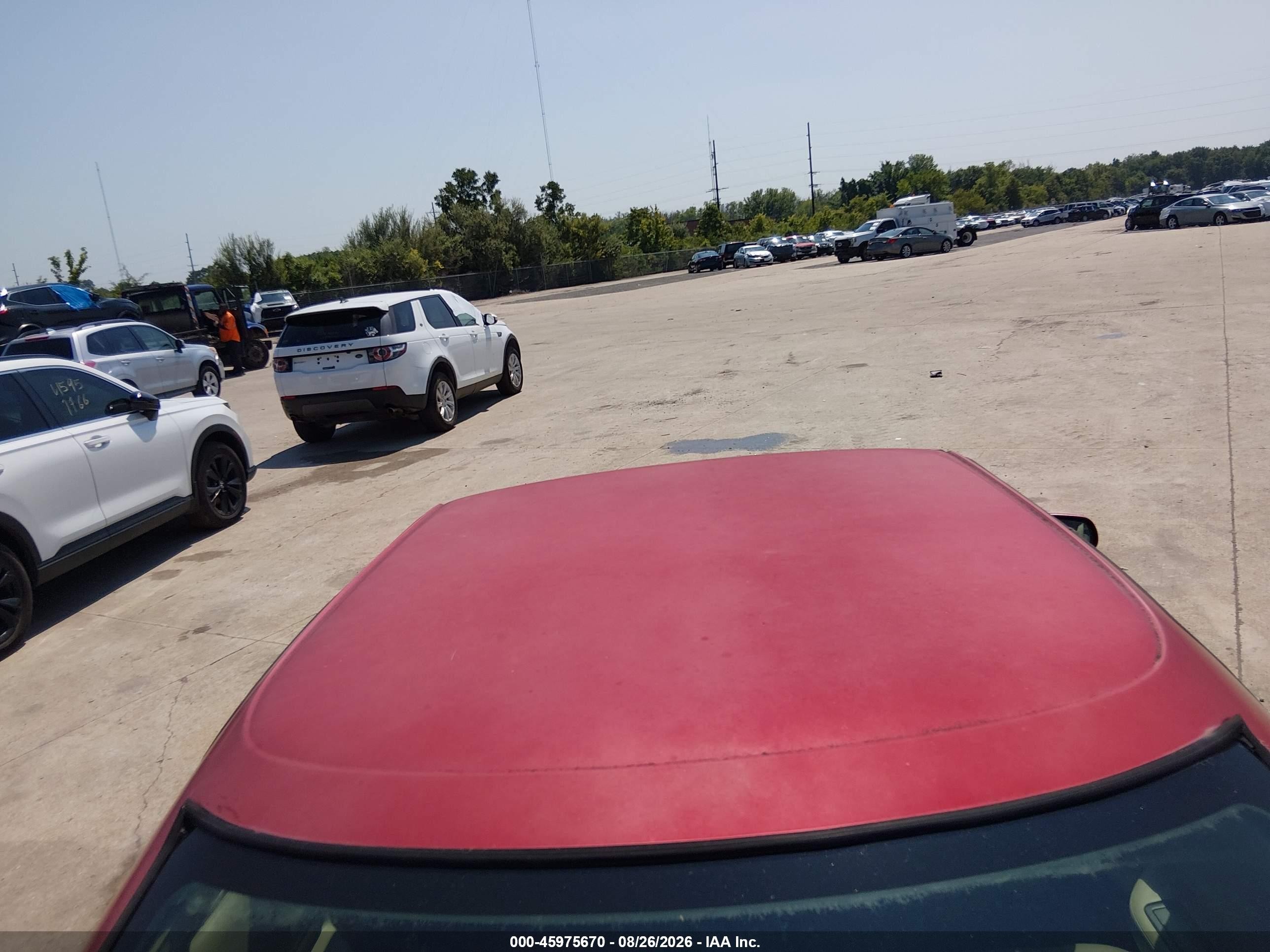 1998 Cadillac Eldorado Standard Red vin: 1G6EL12Y8WU606236