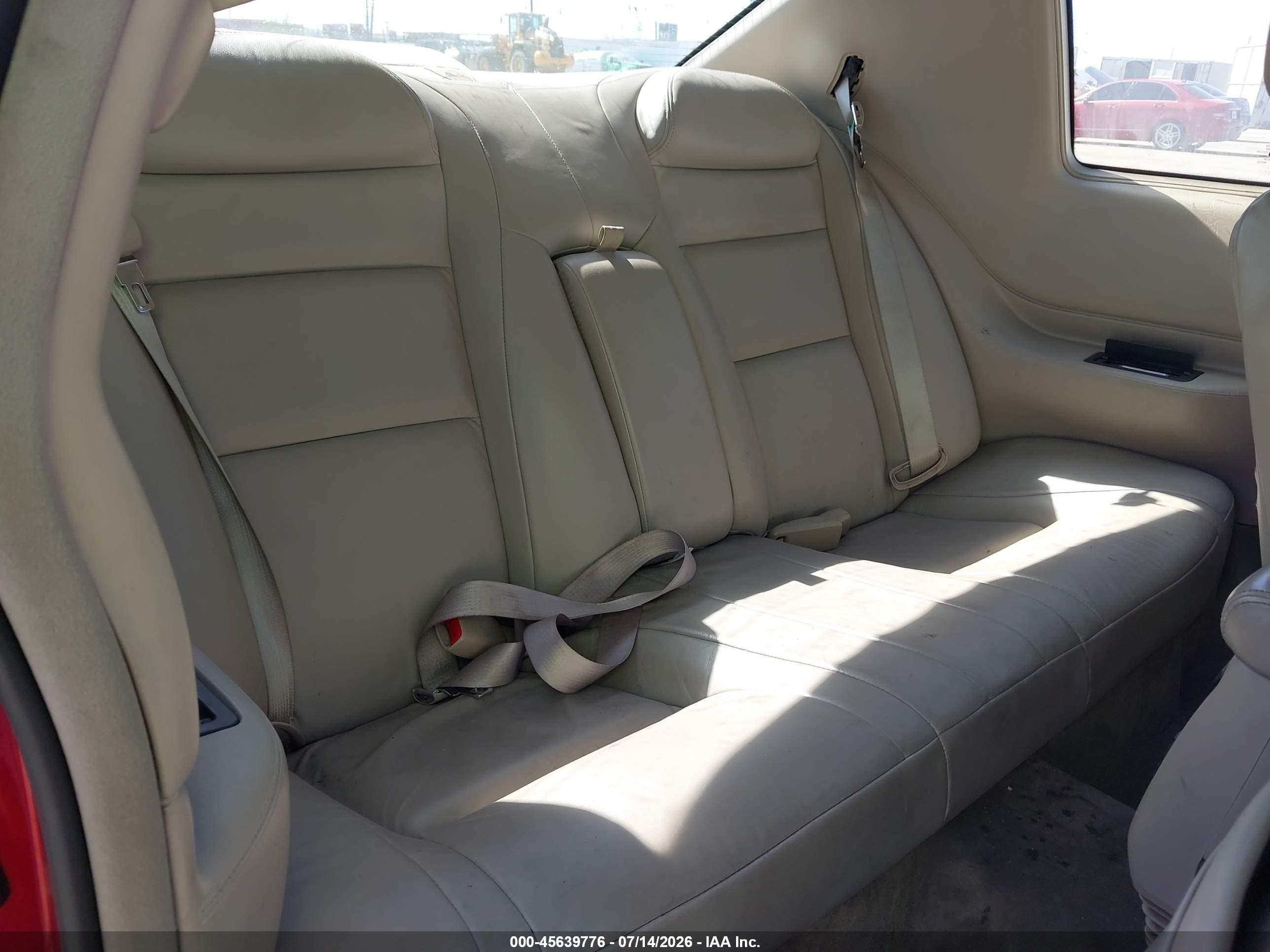 2002 Cadillac Eldorado Esc Бордовый vin: 1G6EL12Y92B102882