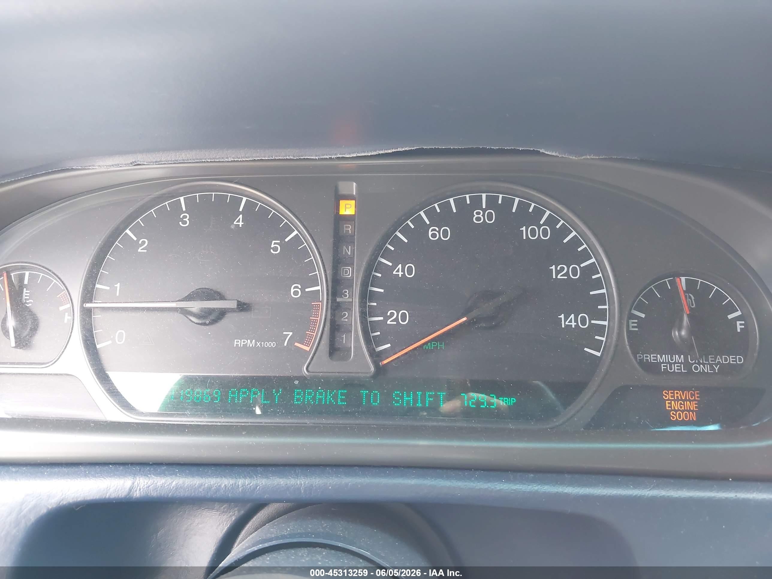 1998 Cadillac Eldorado Standard Синий vin: 1G6EL12Y9WU602972