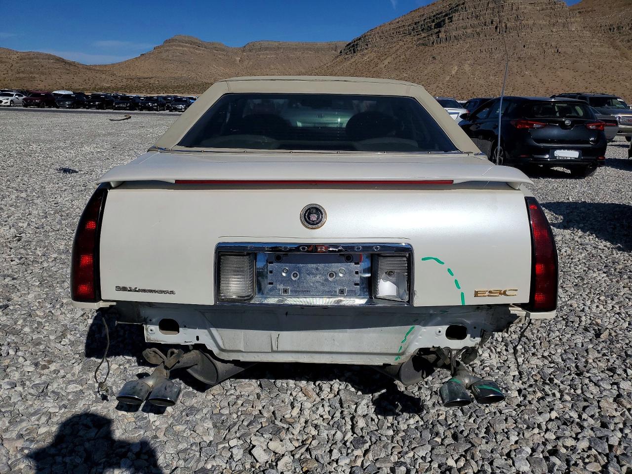2000 Cadillac Eldorado Esc Белый vin: 1G6EL12YXYU142725