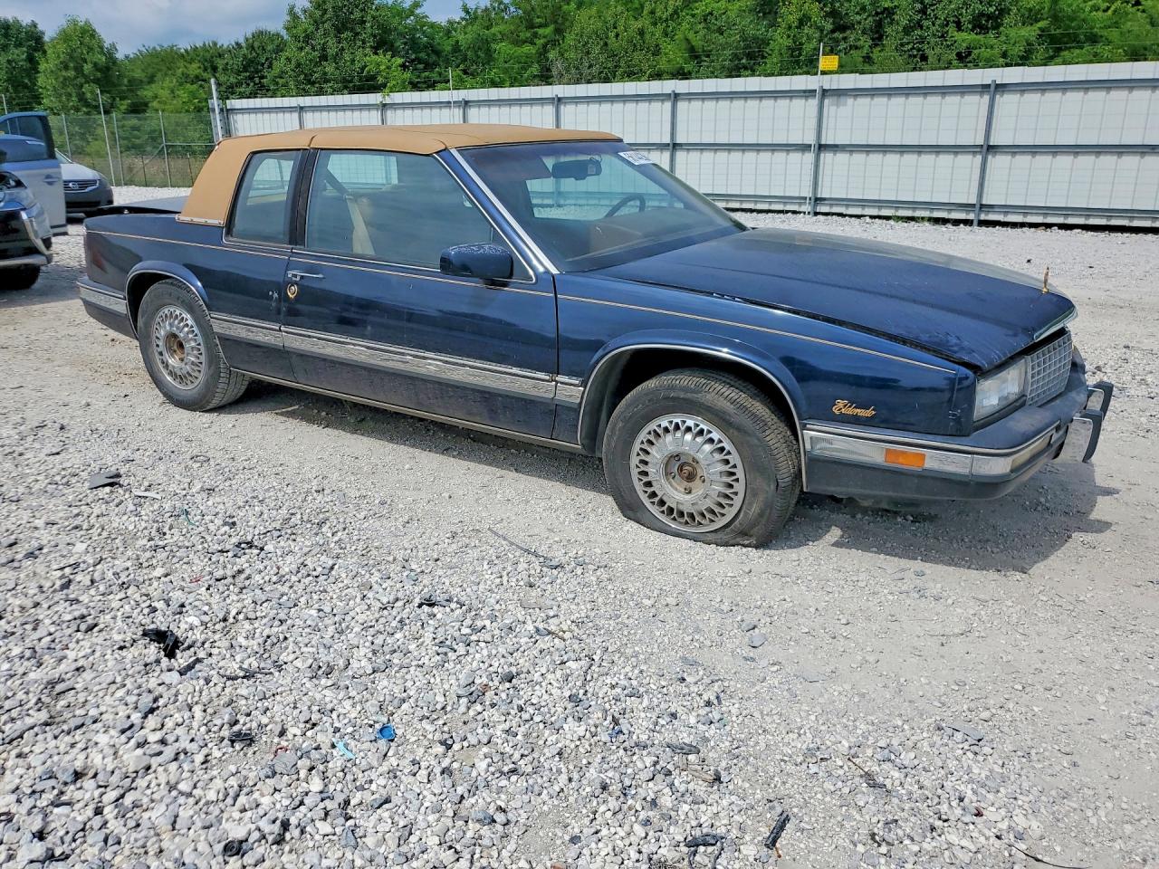 1990 Cadillac Eldorado Синий vin: 1G6EL1338LU610544