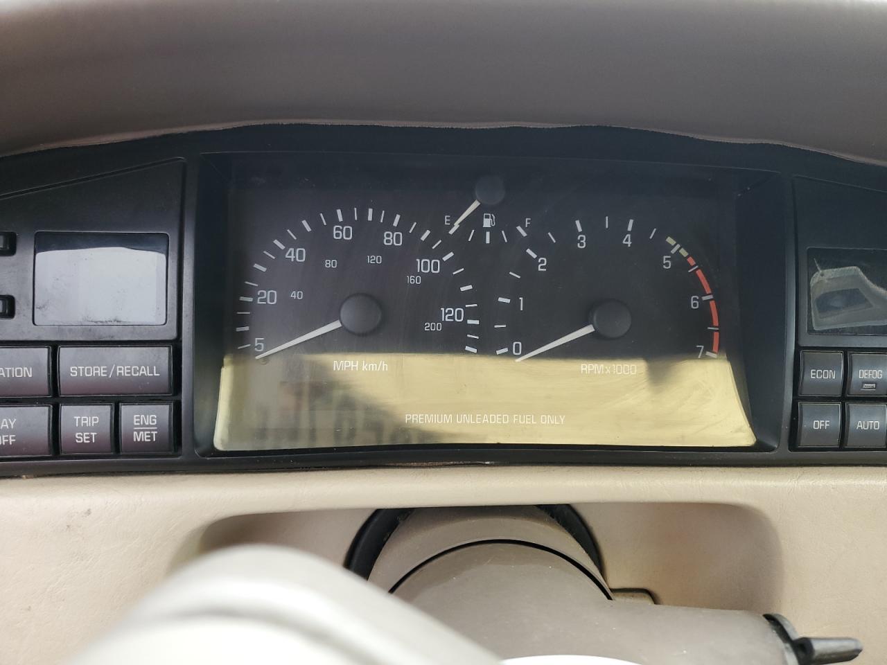 1992 Cadillac Eldorado Белый vin: 1G6EL13B0NU621533