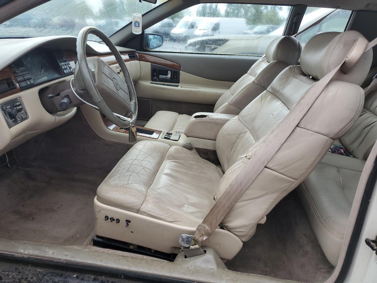1992 Cadillac Eldorado Белый vin: 1G6EL13B0NU621533