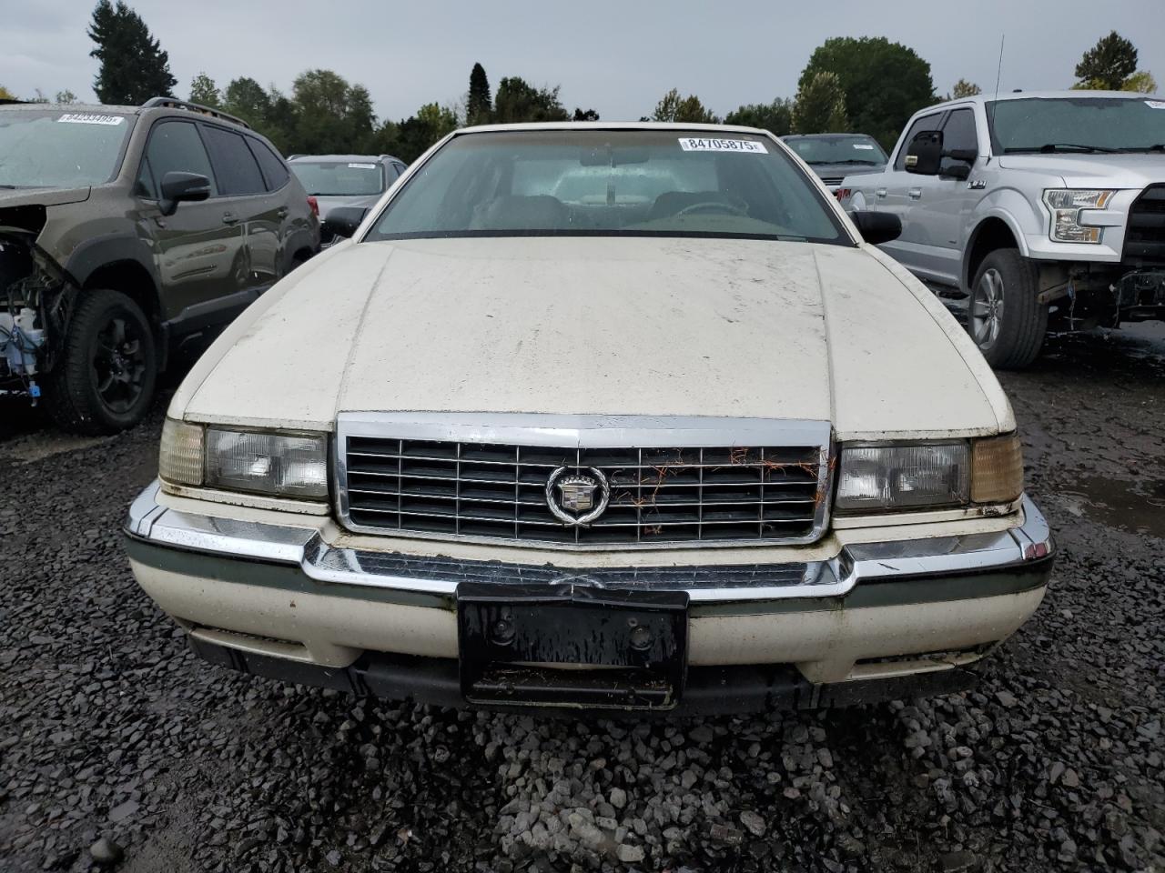1992 Cadillac Eldorado Белый vin: 1G6EL13B0NU621533