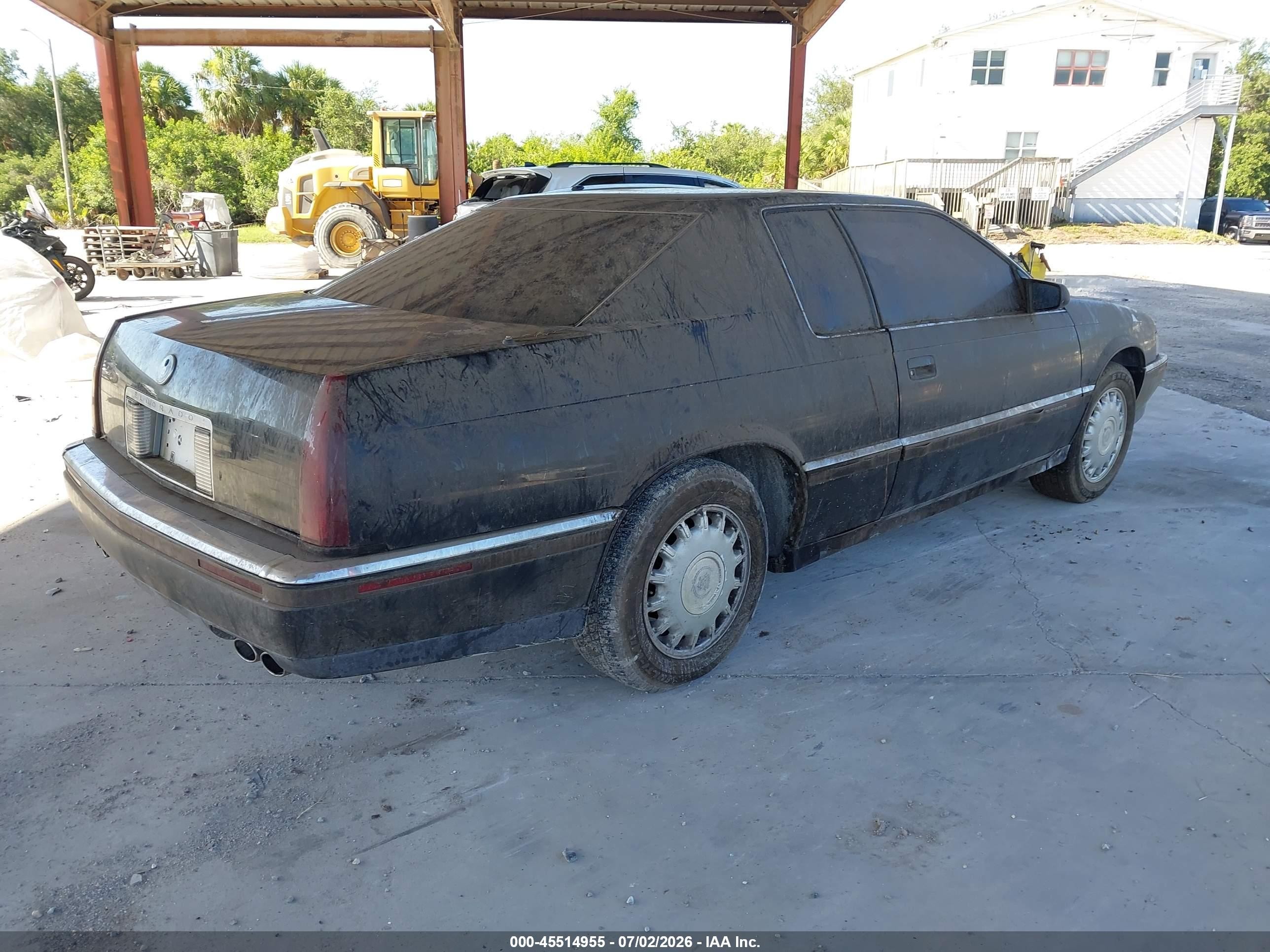 1992 Cadillac Eldorado   Black vin: 1G6EL13B1NU628376