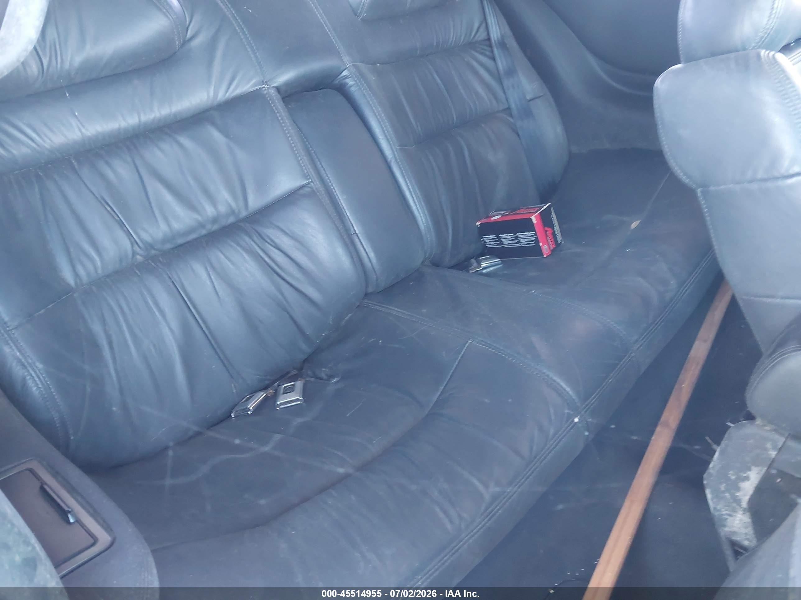 1992 Cadillac Eldorado   Black vin: 1G6EL13B1NU628376