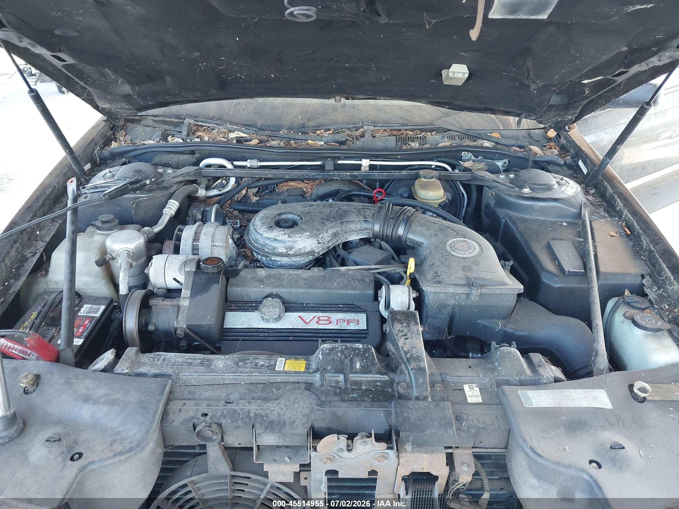 1992 Cadillac Eldorado   Black vin: 1G6EL13B1NU628376