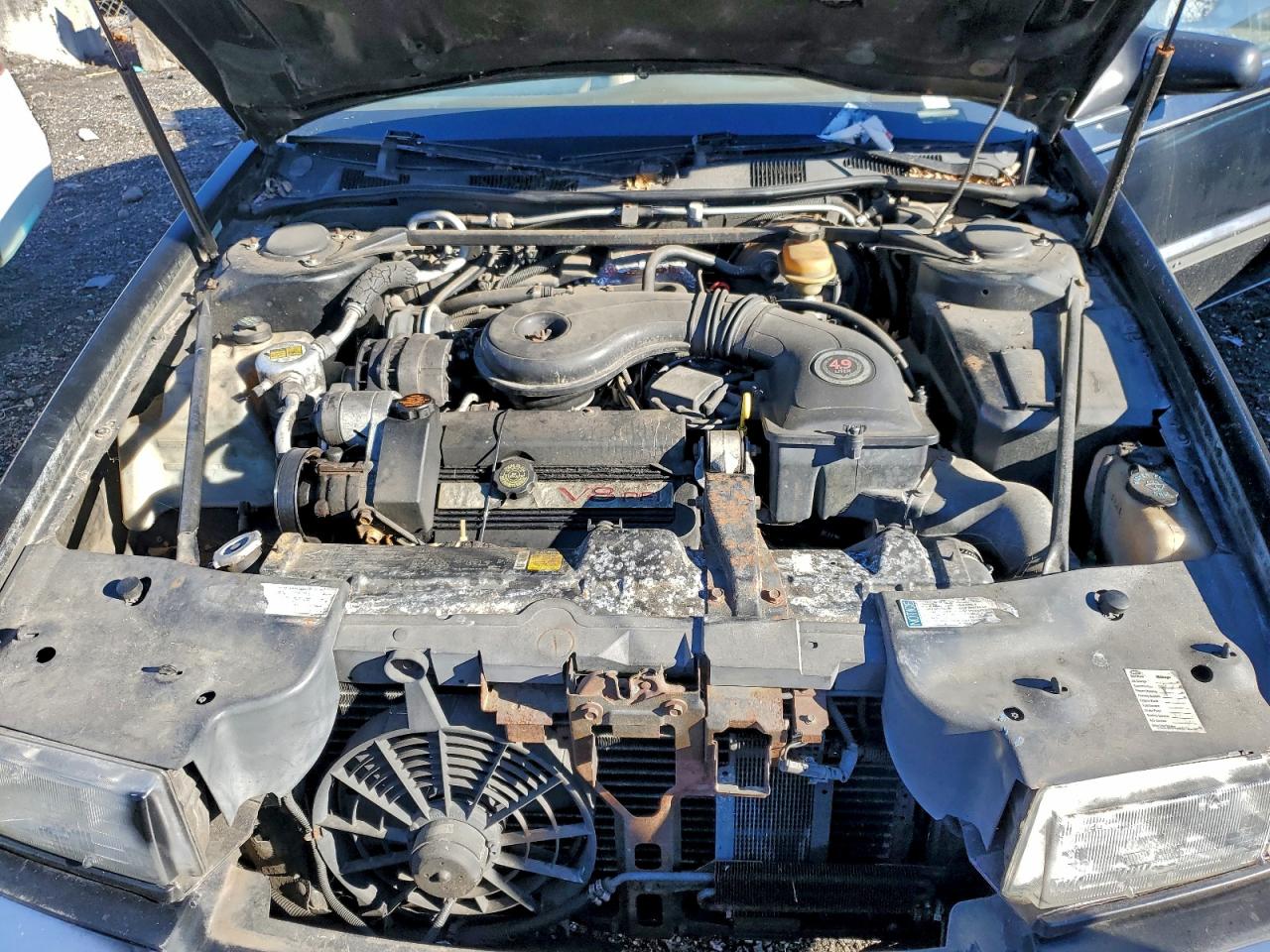 1992 Cadillac Eldorado Black vin: 1G6EL13B2NU620058