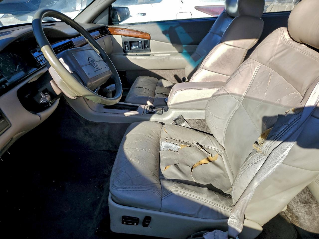 1992 Cadillac Eldorado Black vin: 1G6EL13B2NU620058