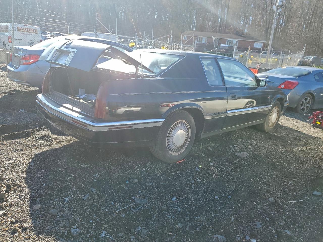 1992 Cadillac Eldorado Black vin: 1G6EL13B2NU620058