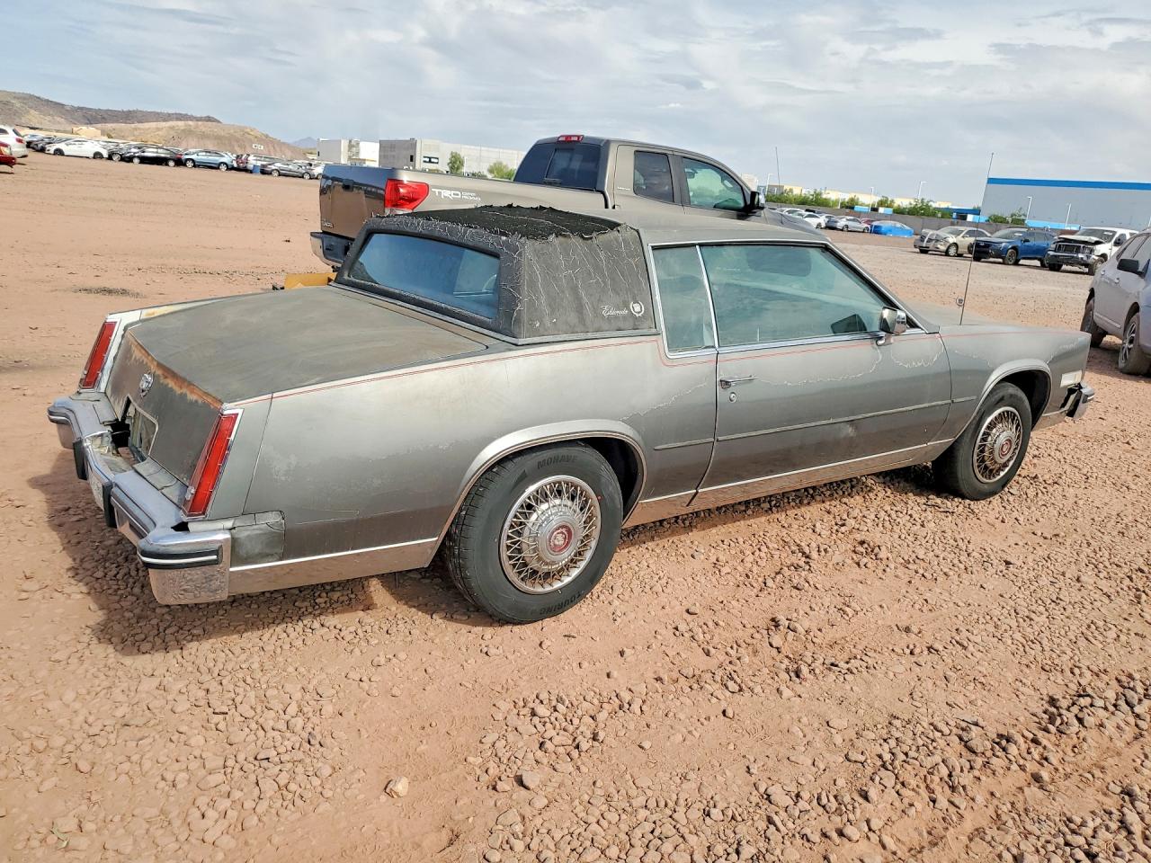 1985 Cadillac Eldorado Green vin: 1G6EL5785FE633727