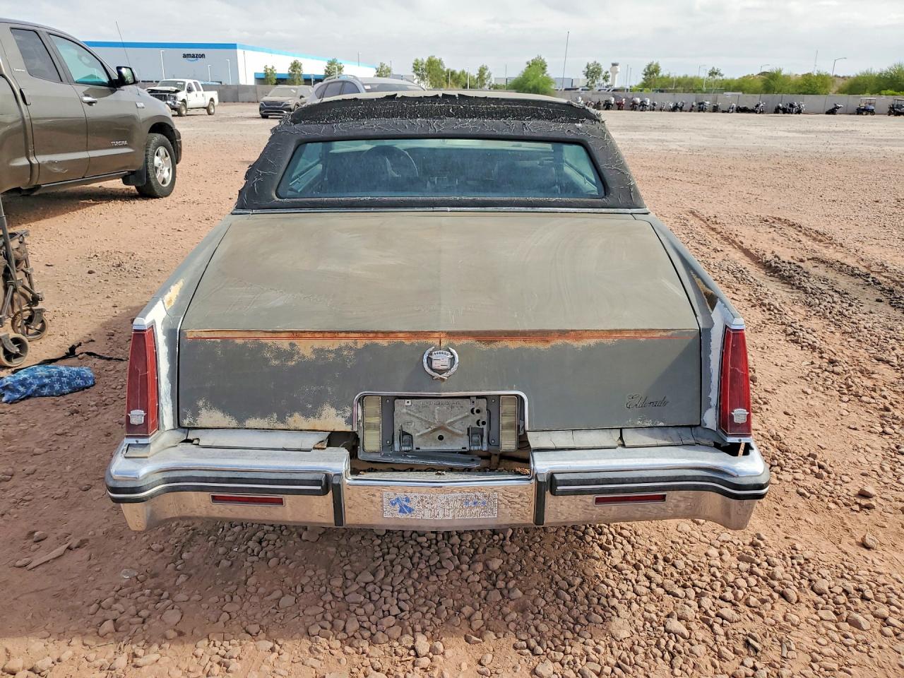 1985 Cadillac Eldorado Green vin: 1G6EL5785FE633727