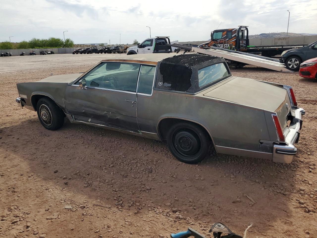 1985 Cadillac Eldorado Green vin: 1G6EL5785FE633727