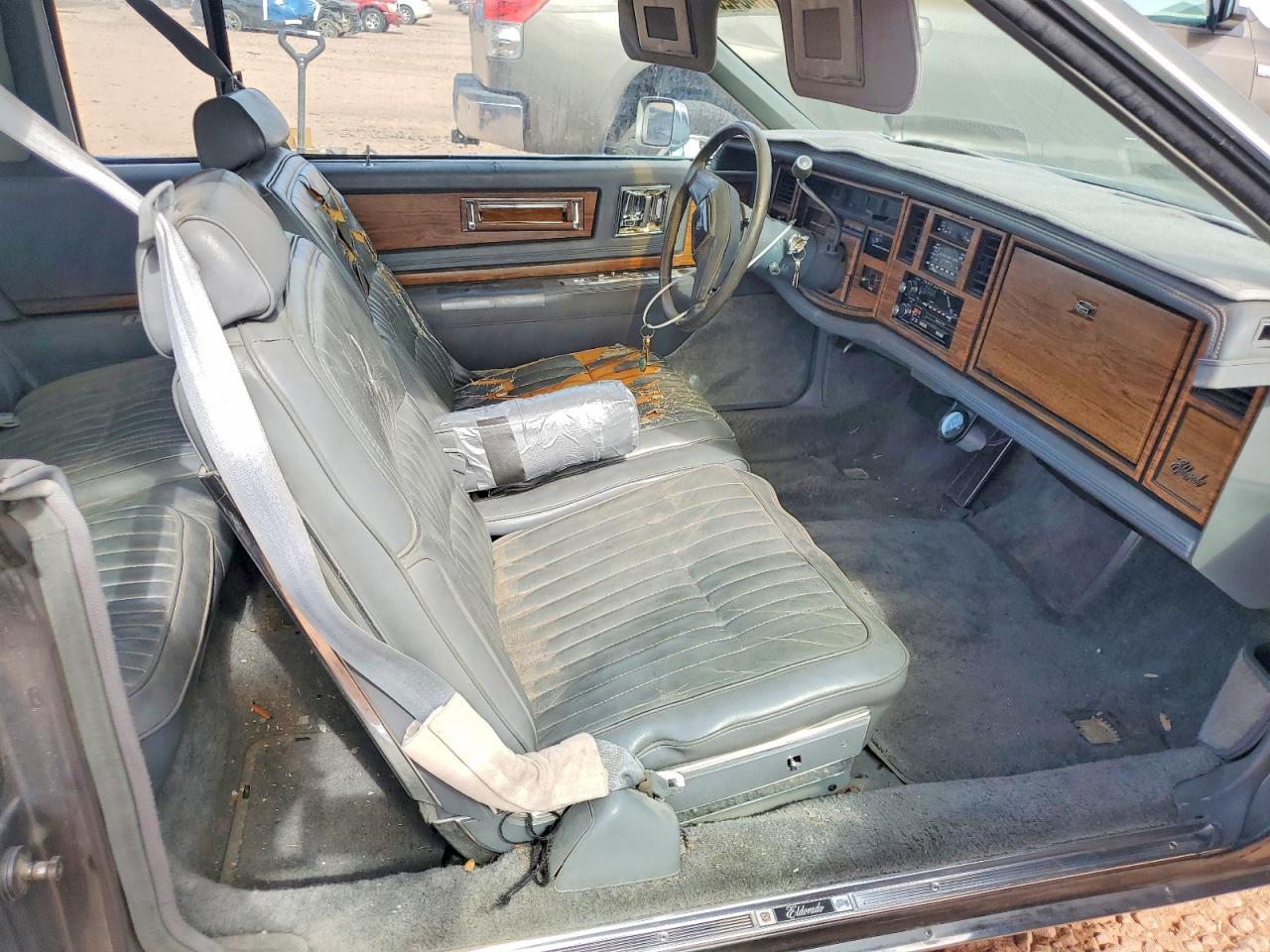 1985 Cadillac Eldorado Green vin: 1G6EL5785FE633727
