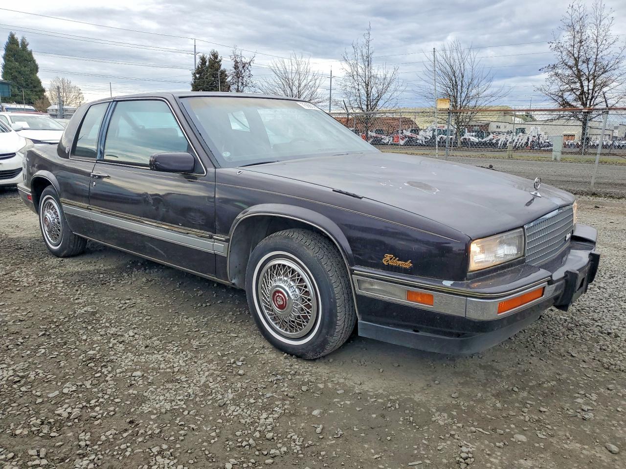 1986 Cadillac Eldorado Charcoal vin: 1G6EL5786GU614658
