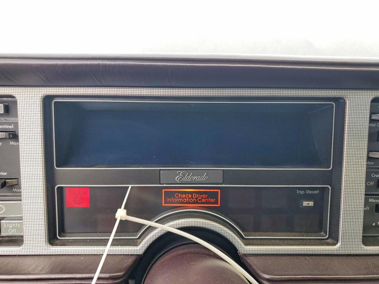 1986 Cadillac Eldorado Charcoal vin: 1G6EL5786GU614658