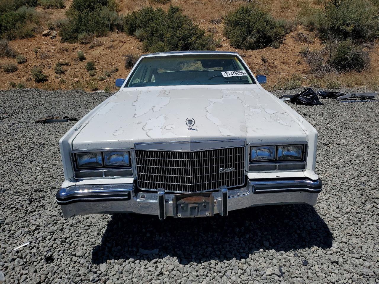 1985 Cadillac Eldorado Cream vin: 1G6EL5788FE602214