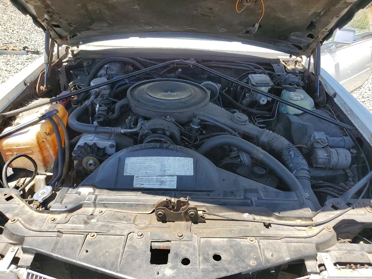 1985 Cadillac Eldorado Cream vin: 1G6EL5788FE602214