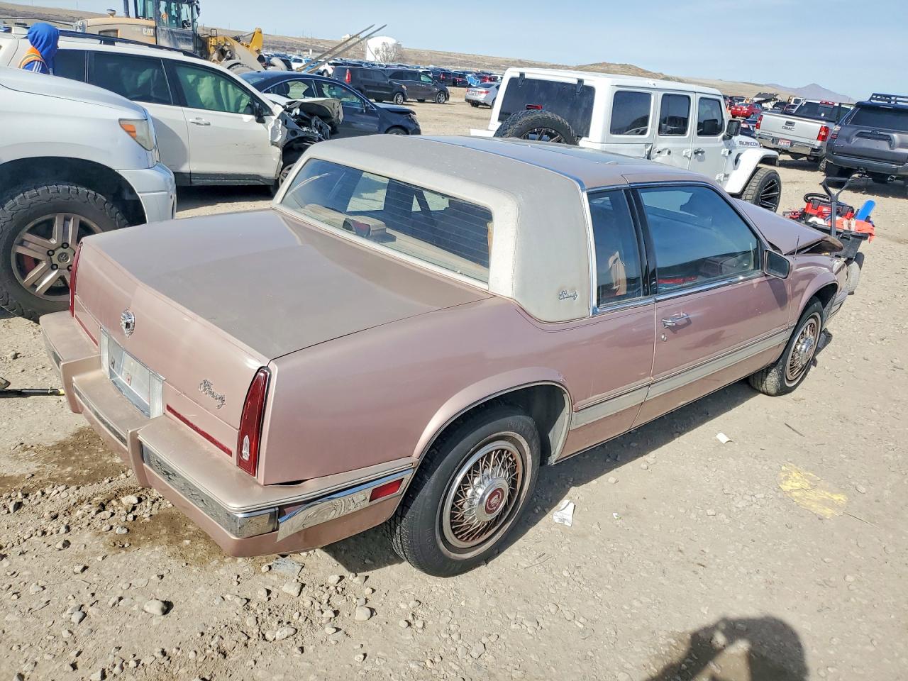 1986 Cadillac Eldorado Pink vin: 1G6EL5789GU609566