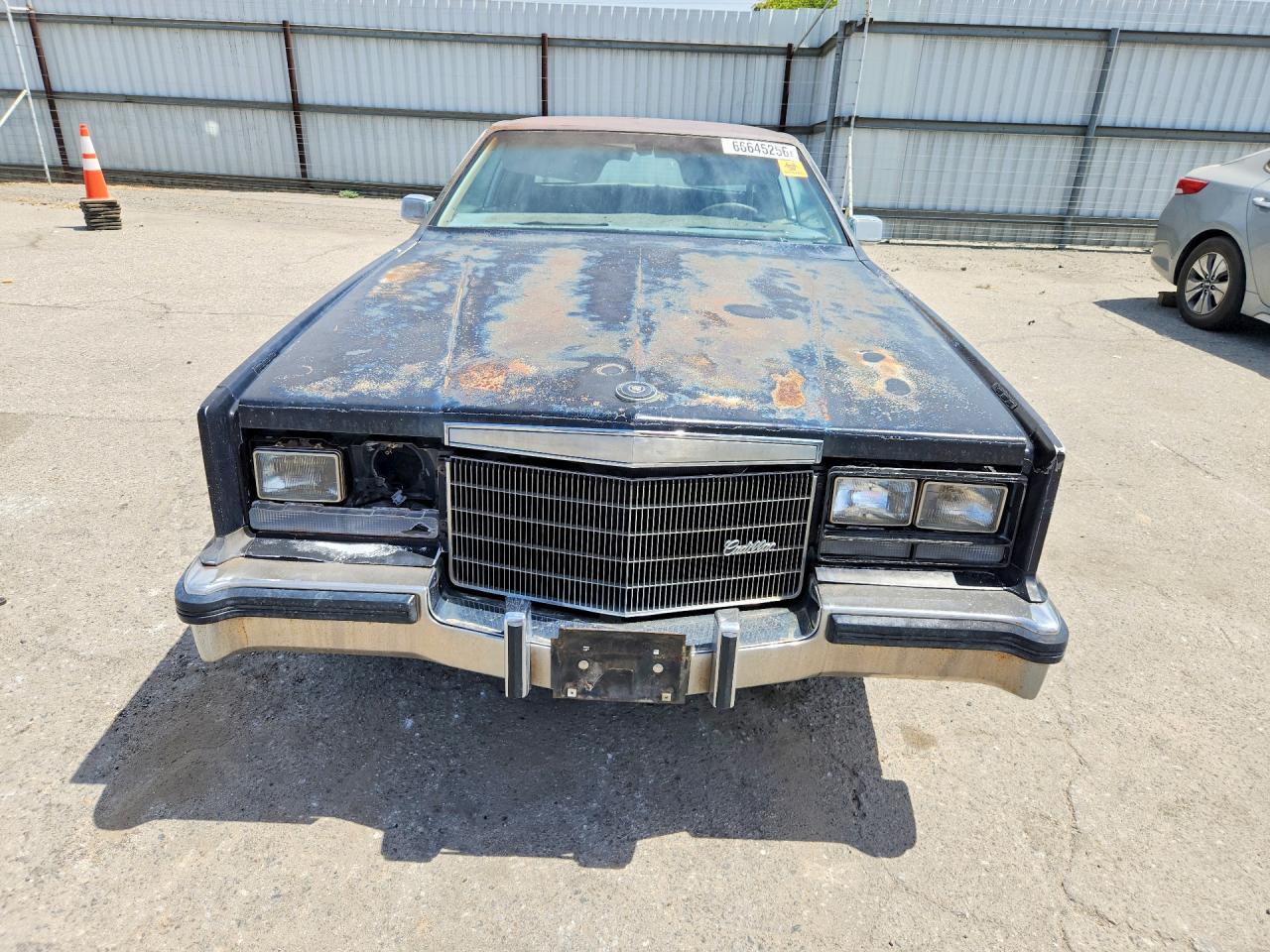 1985 Cadillac Eldorado Black vin: 1G6EL578XFE645856