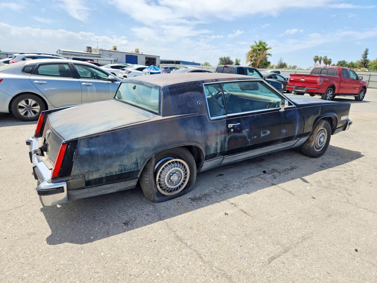 1985 Cadillac Eldorado Black vin: 1G6EL578XFE645856
