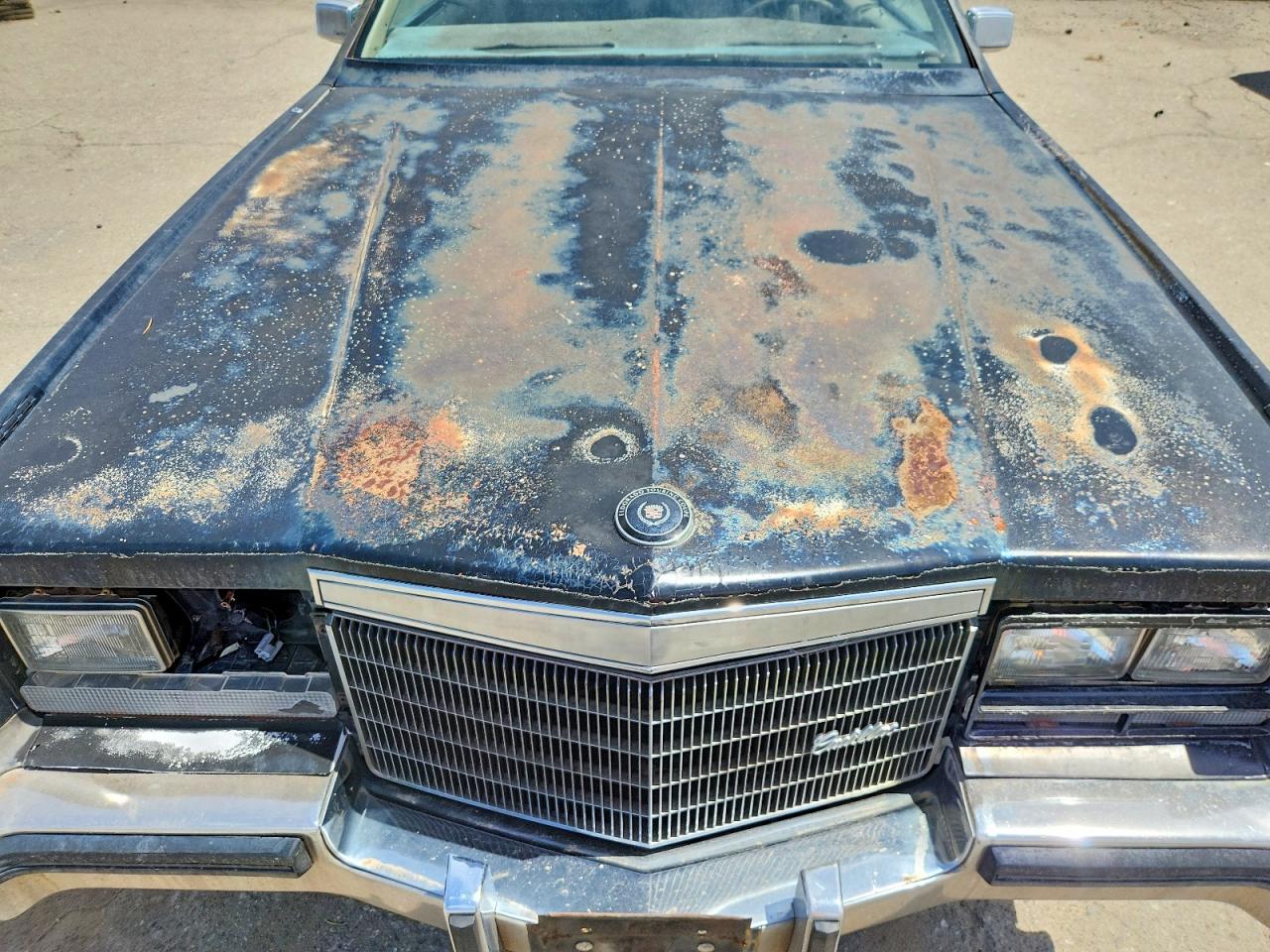 1985 Cadillac Eldorado Black vin: 1G6EL578XFE645856