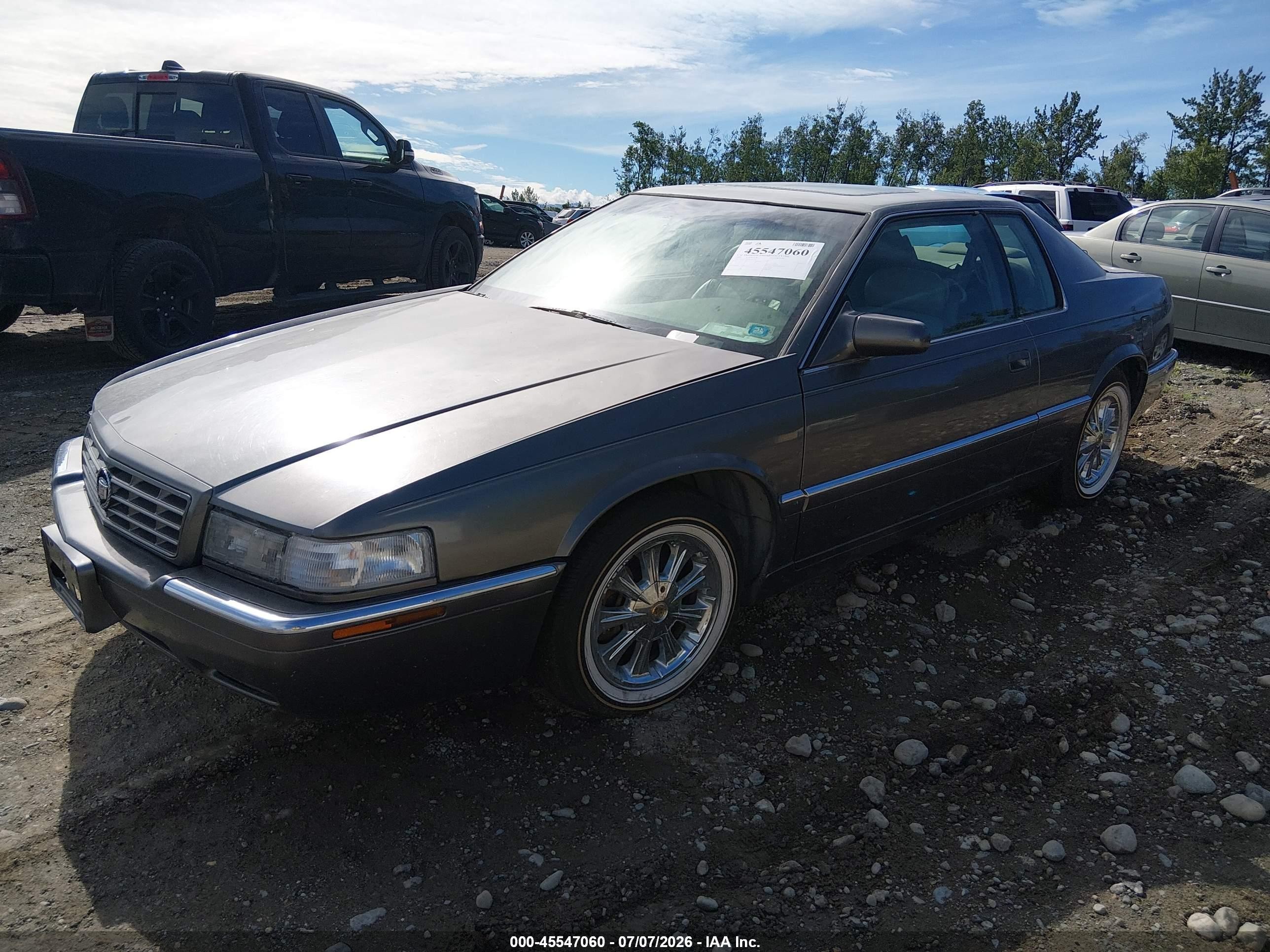 1999 Cadillac Eldorado Touring Серый vin: 1G6ET1290XU601557