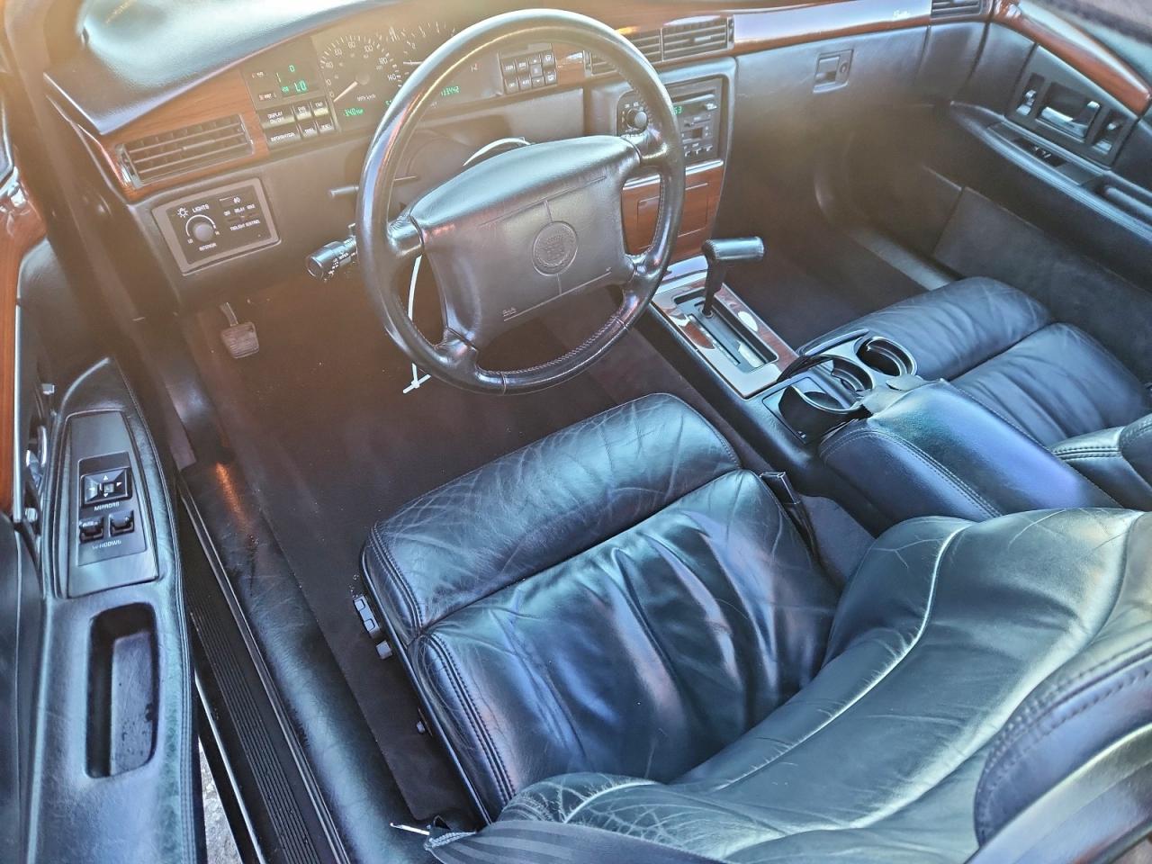 1994 Cadillac Eldorado Touring Black vin: 1G6ET1292RU610733