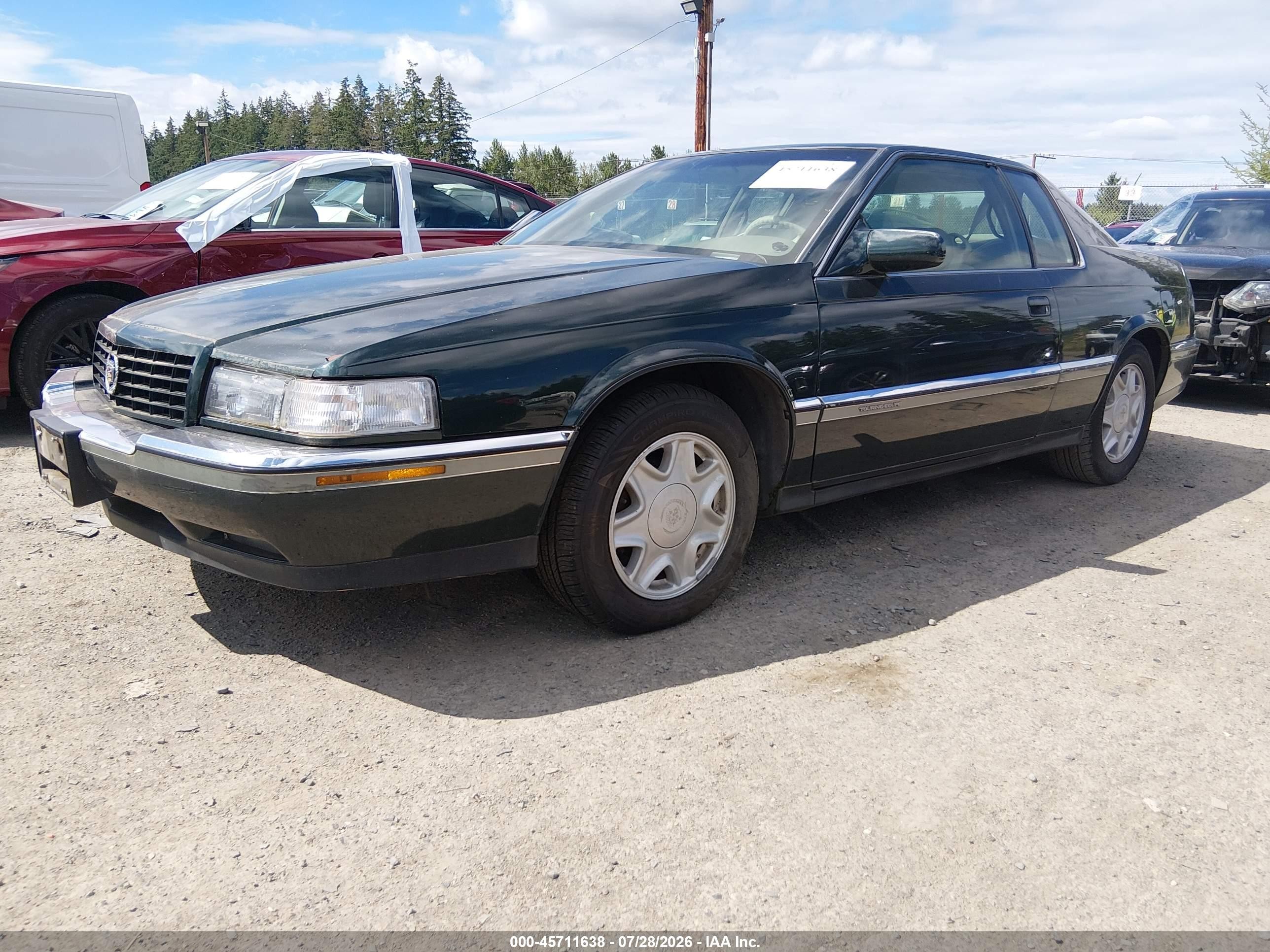 1994 Cadillac Eldorado Touring Black vin: 1G6ET1293RU606111