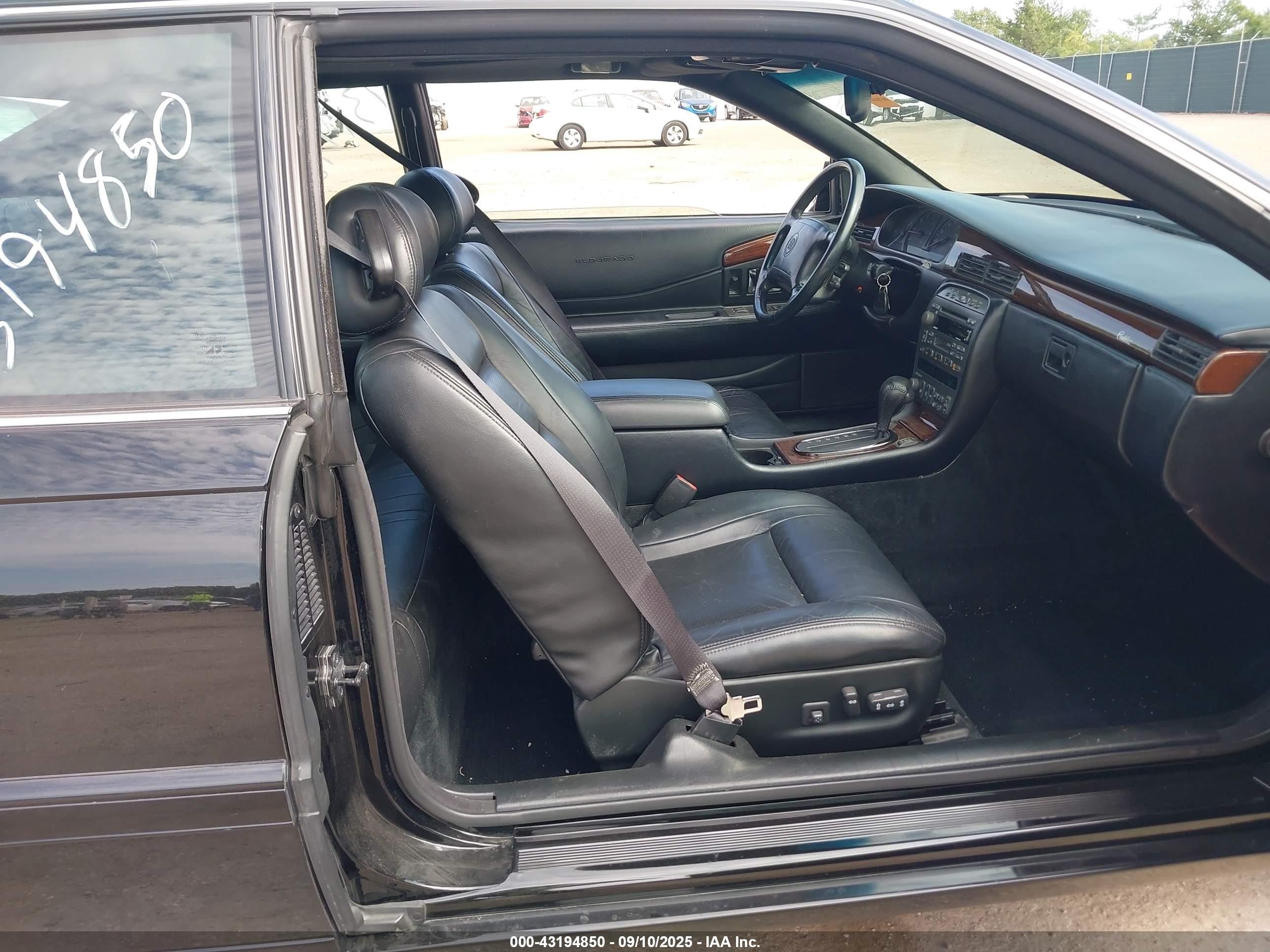 1999 Cadillac Eldorado Touring Black vin: 1G6ET1297XU615973