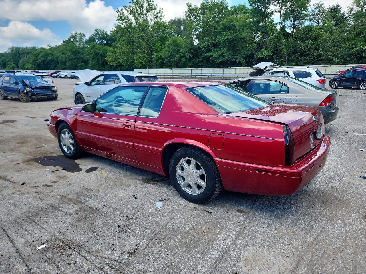 2000 Cadillac Eldorado Touring Бордовый vin: 1G6ET1297YU178350