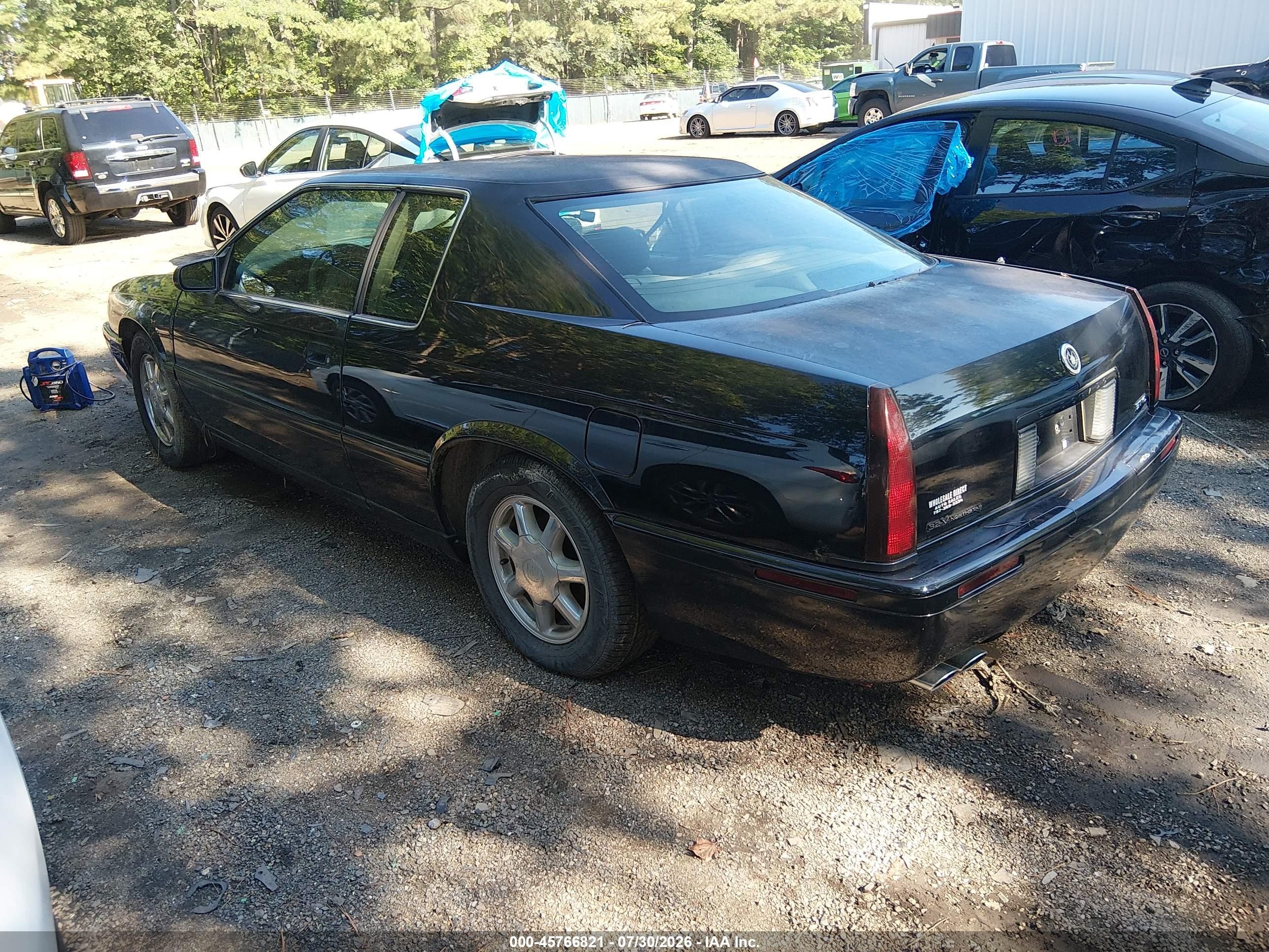 2001 Cadillac Eldorado Etc Black vin: 1G6ET12981B107904