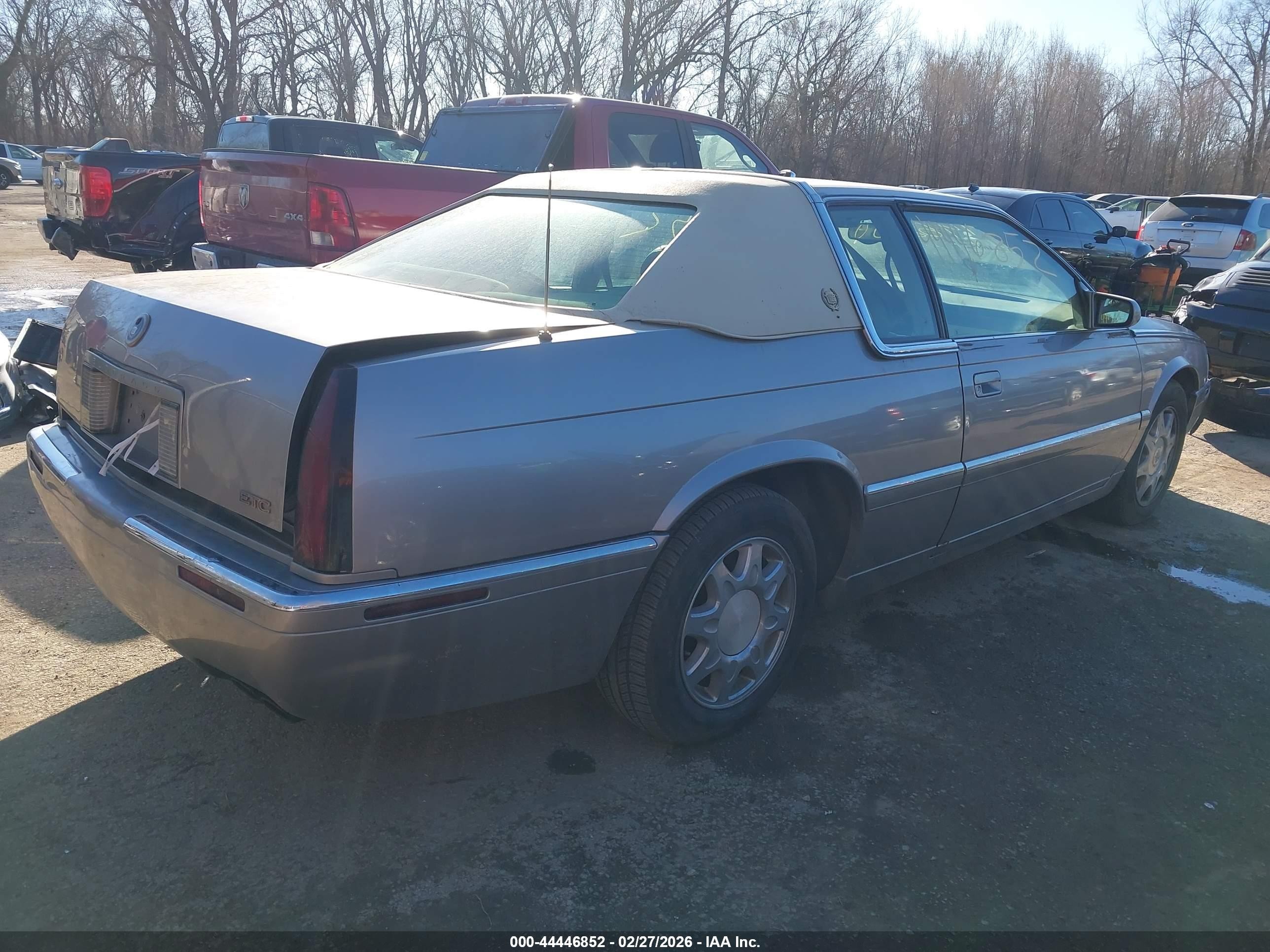 1999 Cadillac Eldorado Touring Silver vin: 1G6ET1298XU606344