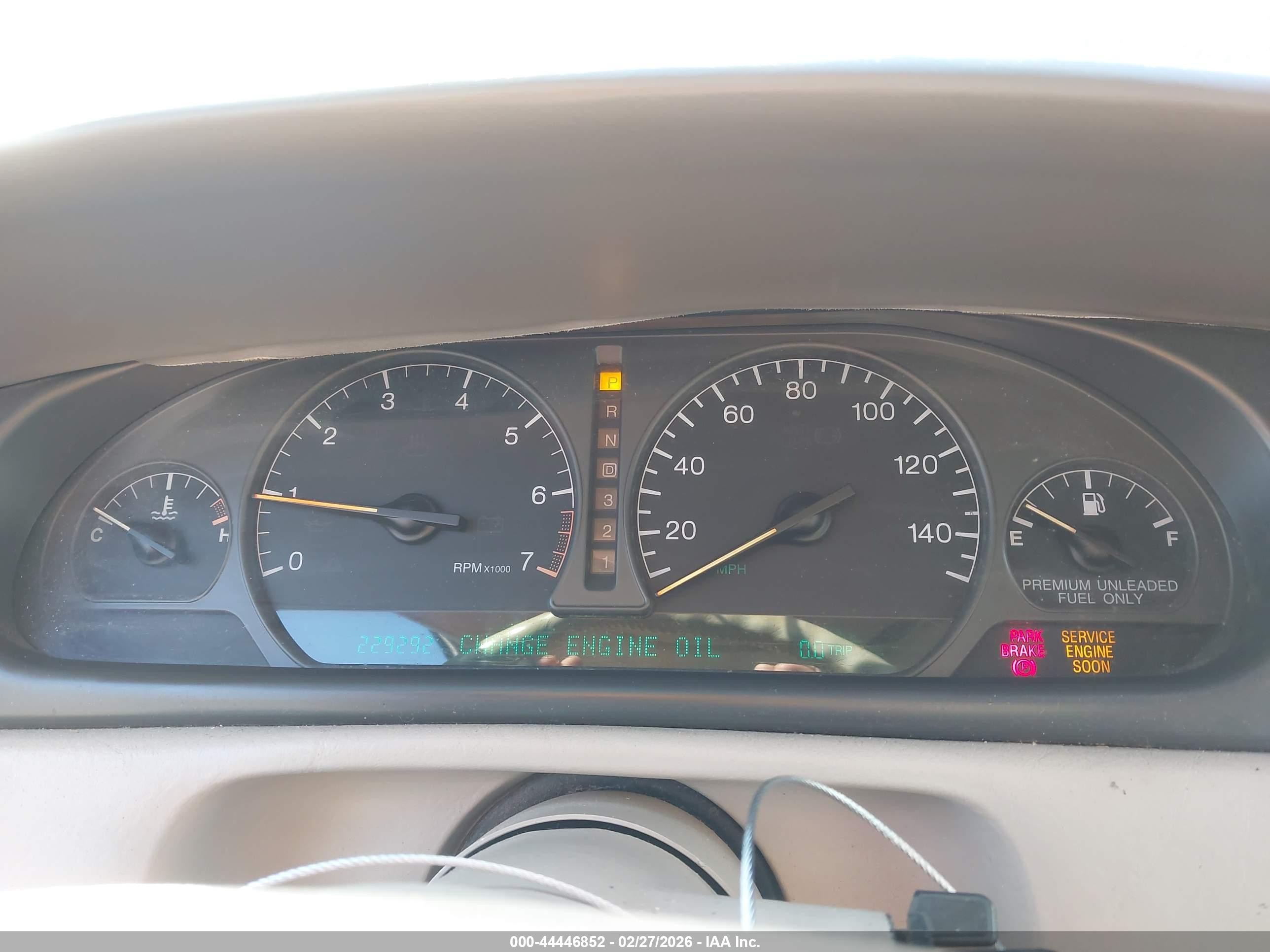 1999 Cadillac Eldorado Touring Silver vin: 1G6ET1298XU606344
