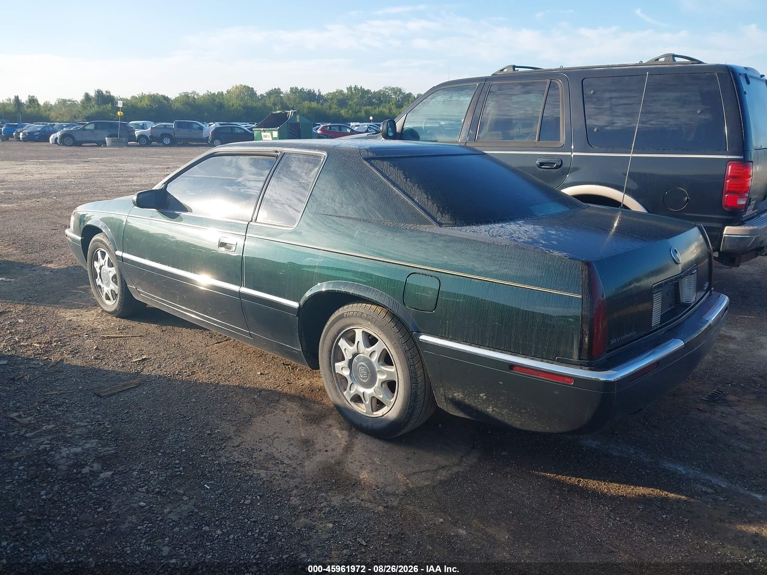 1997 Cadillac Eldorado Touring Green vin: 1G6ET1299VU608312