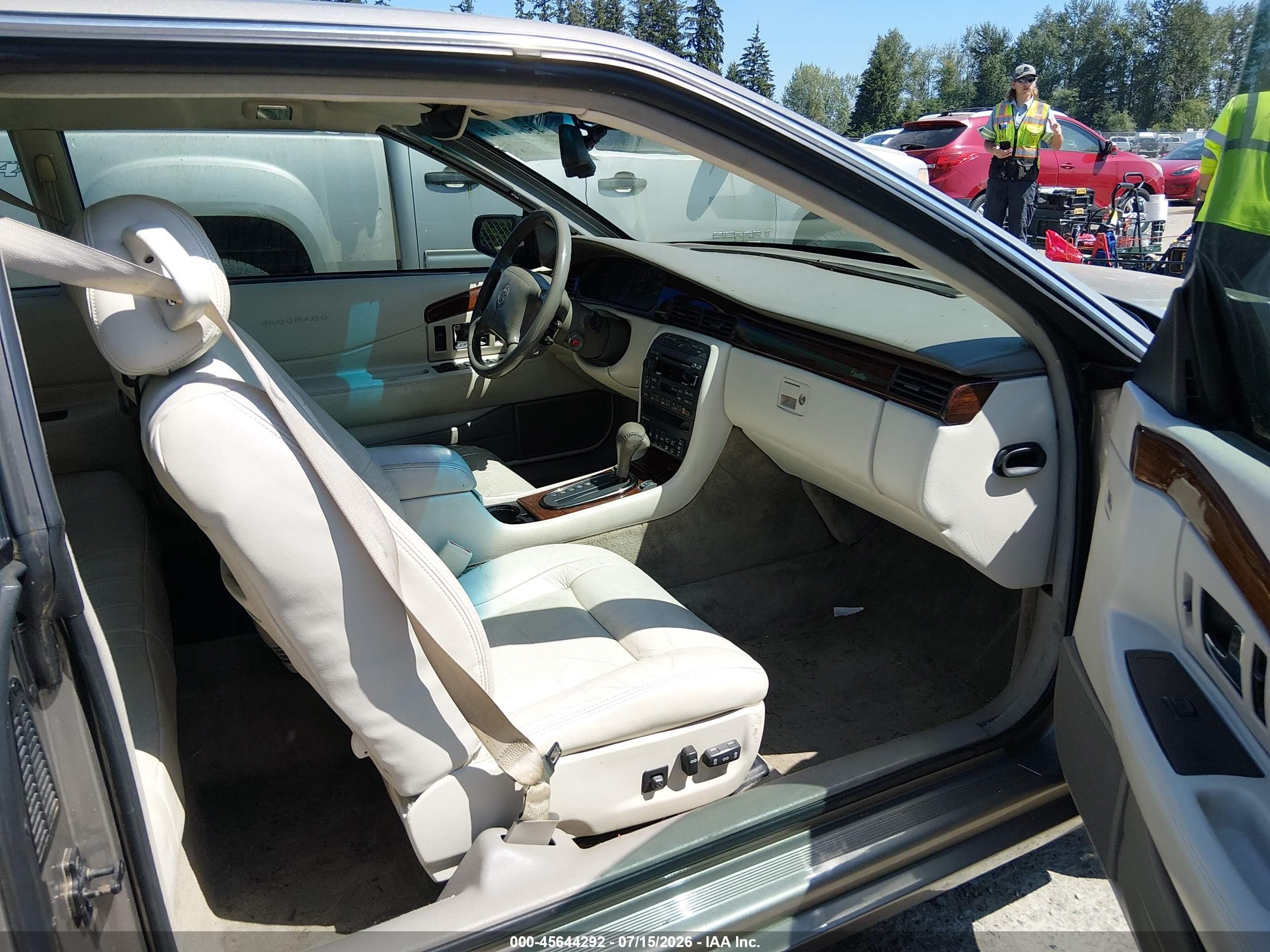 2001 Cadillac Eldorado Etc Champagne vin: 1G6ET129X1B108973