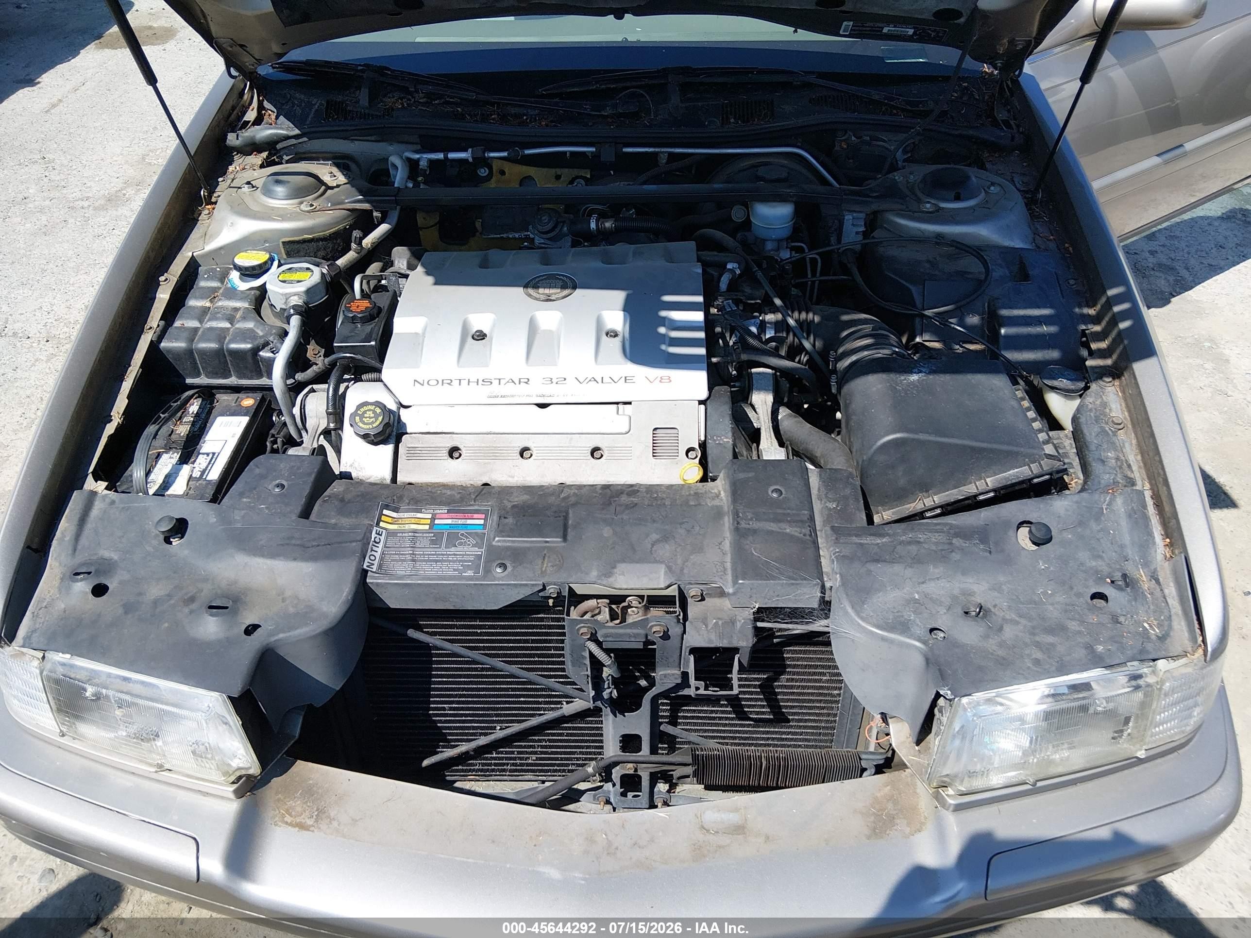 2001 Cadillac Eldorado Etc Champagne vin: 1G6ET129X1B108973