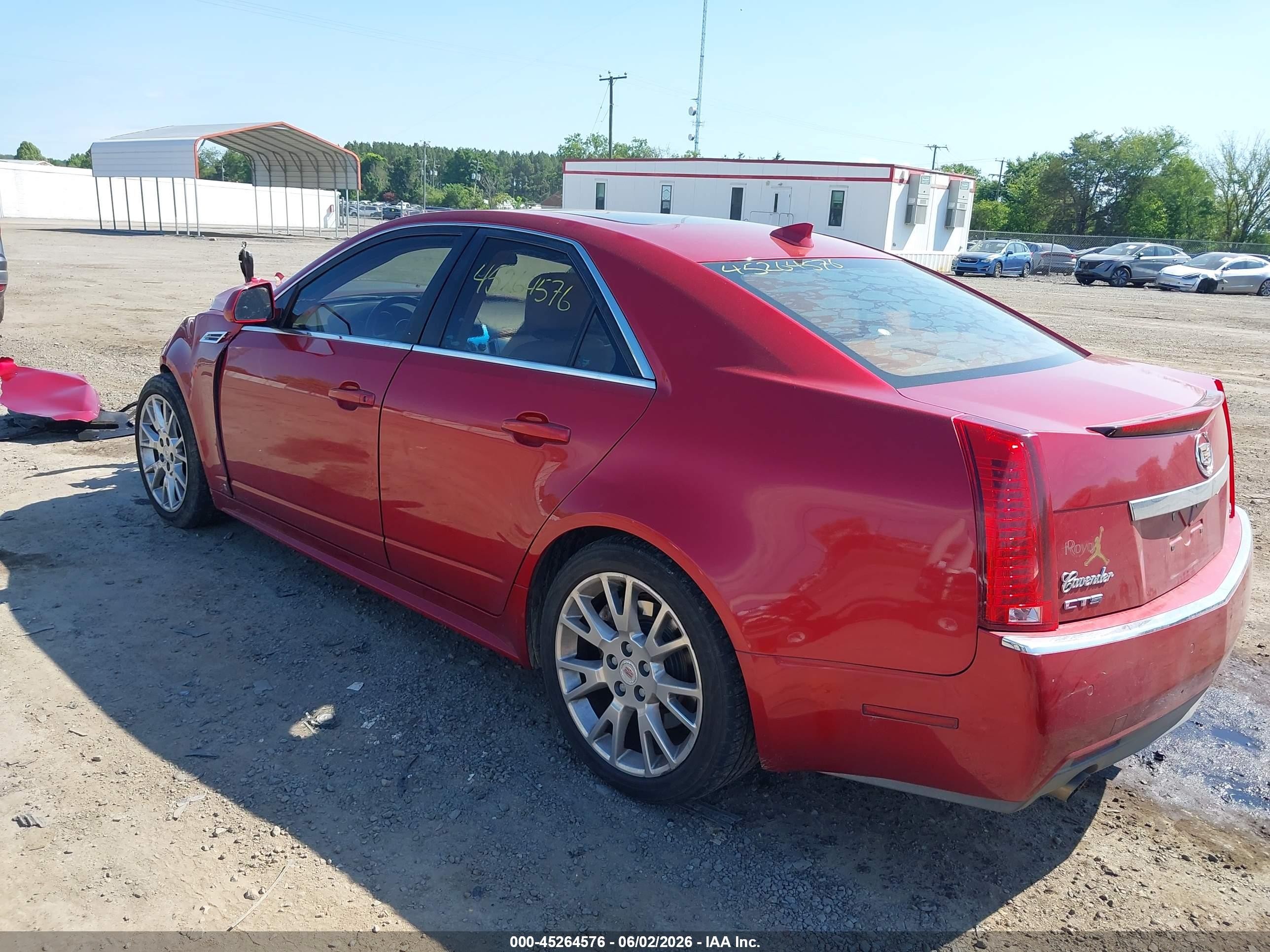 2010 Cadillac Cts   Red vin: 1G6GP5EV9A0101654