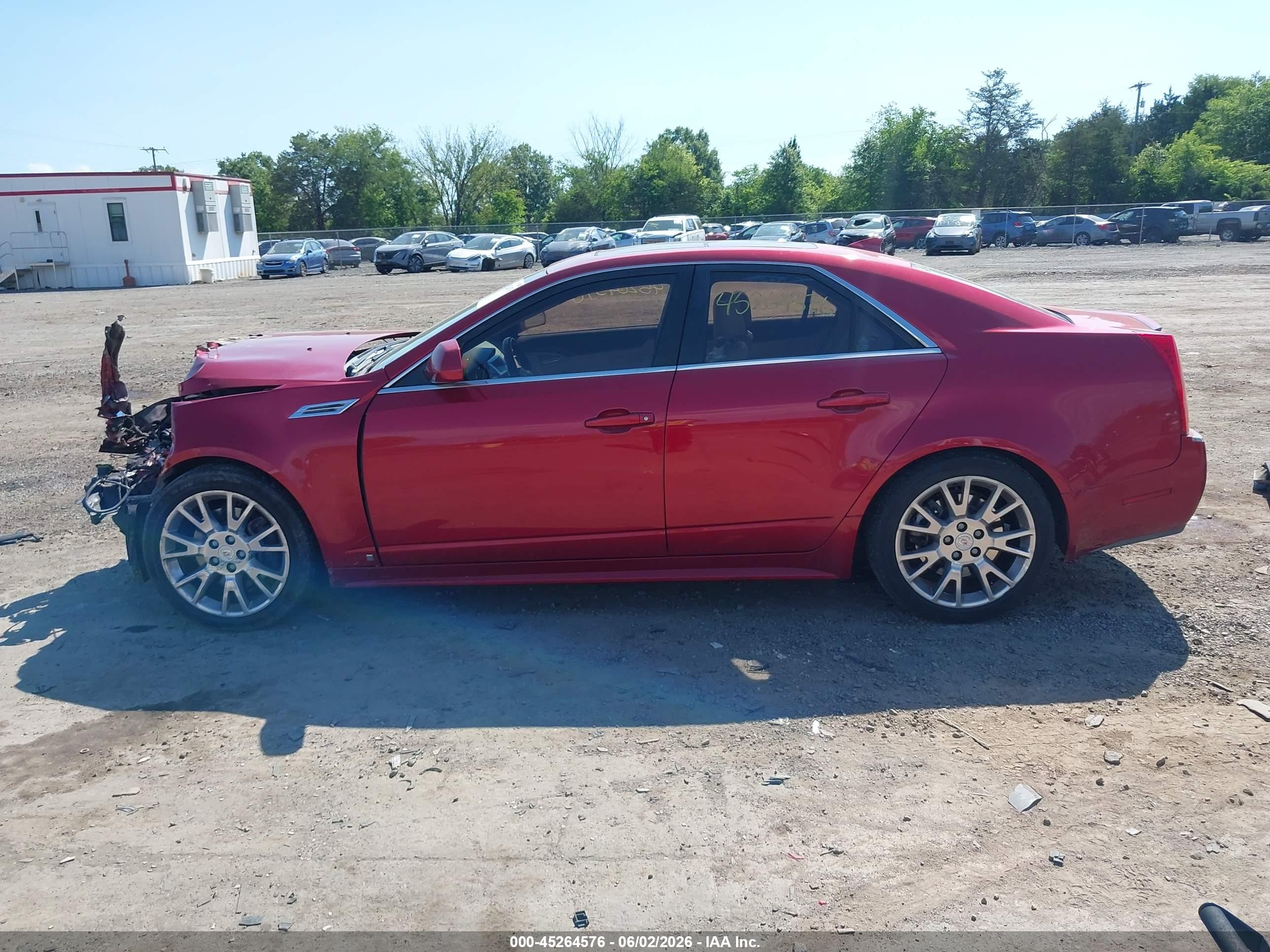 2010 Cadillac Cts   Red vin: 1G6GP5EV9A0101654