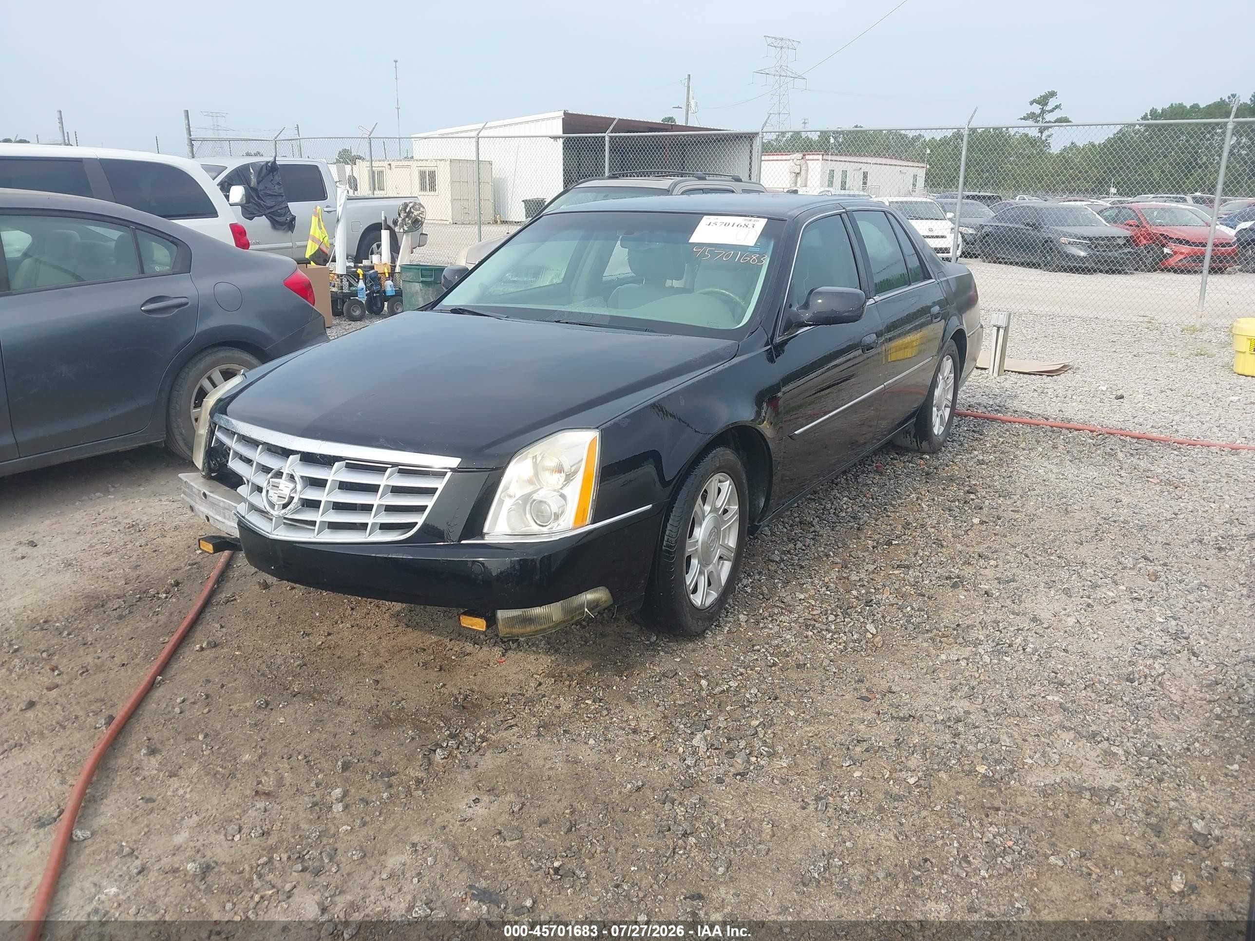 2010 Cadillac Dts 1sa Black vin: 1G6KA5EY4AU124240